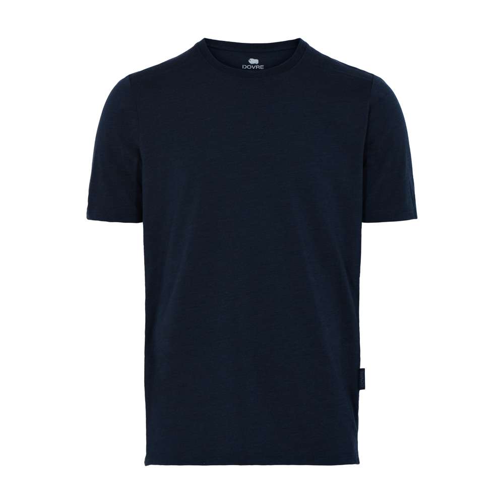 Undertröja, T-shirt | 100% Stickad Merinoull | Marinblå från Dovre