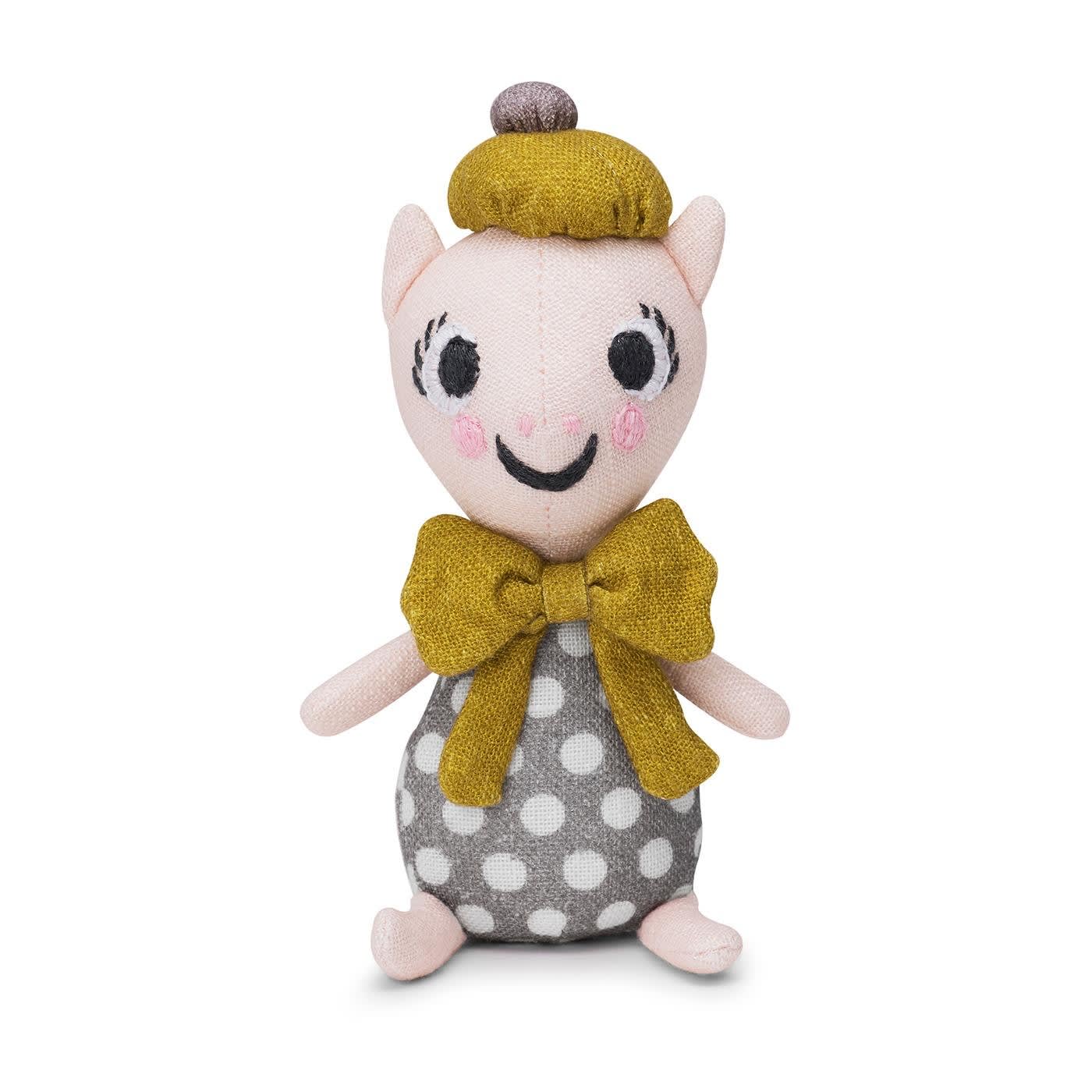 Mini Linnedocka Petite The Pig från Littlephant