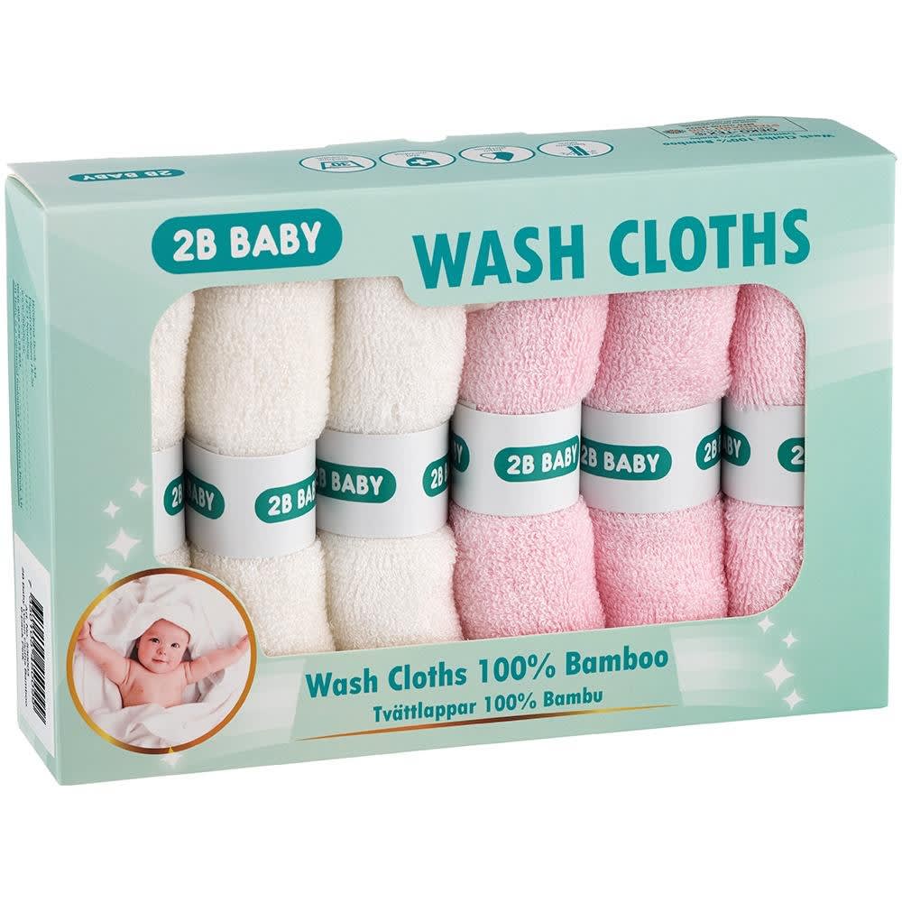 Tvättlappar 6-pack från 2B Baby