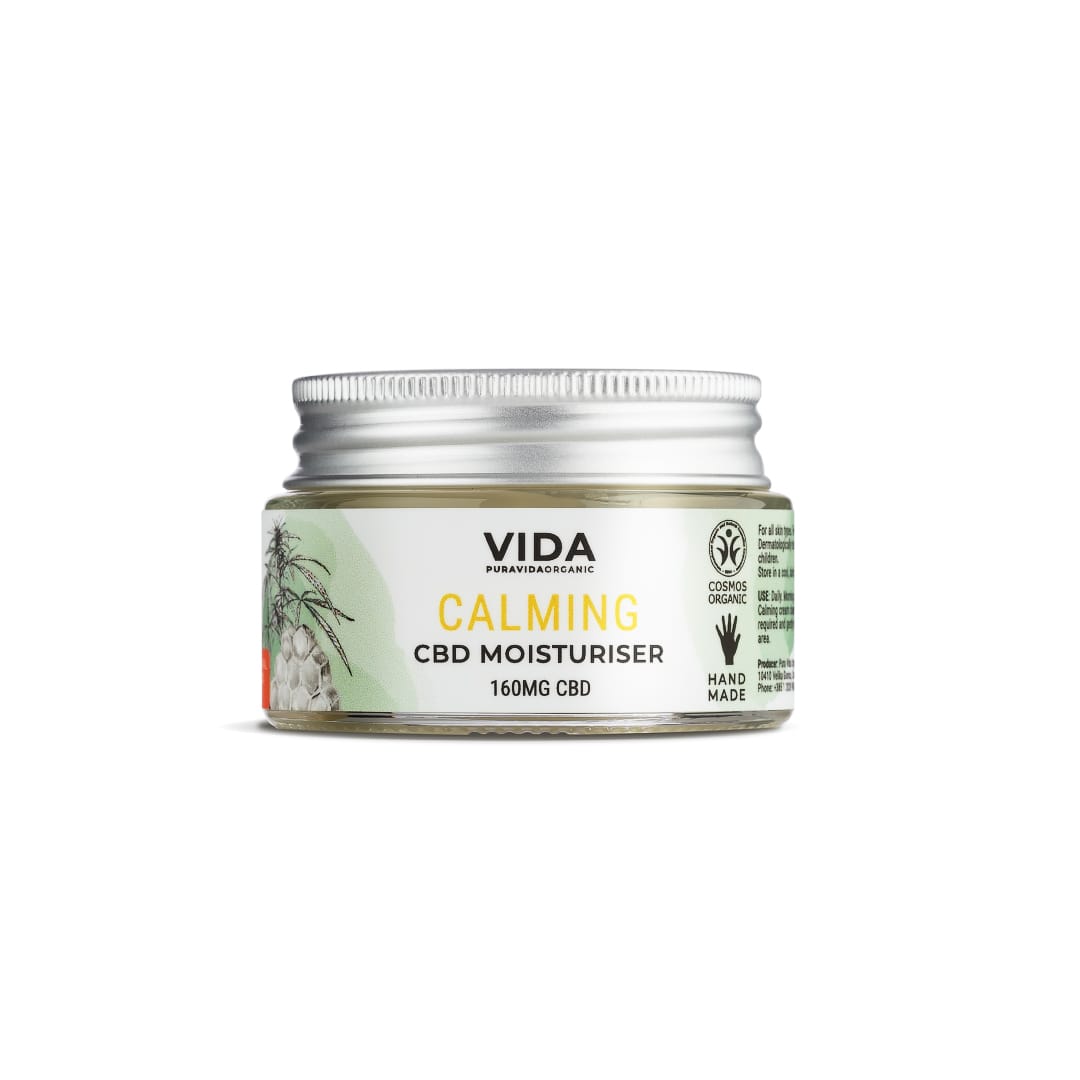 Moisturiser Calming från Pura Vida CBD