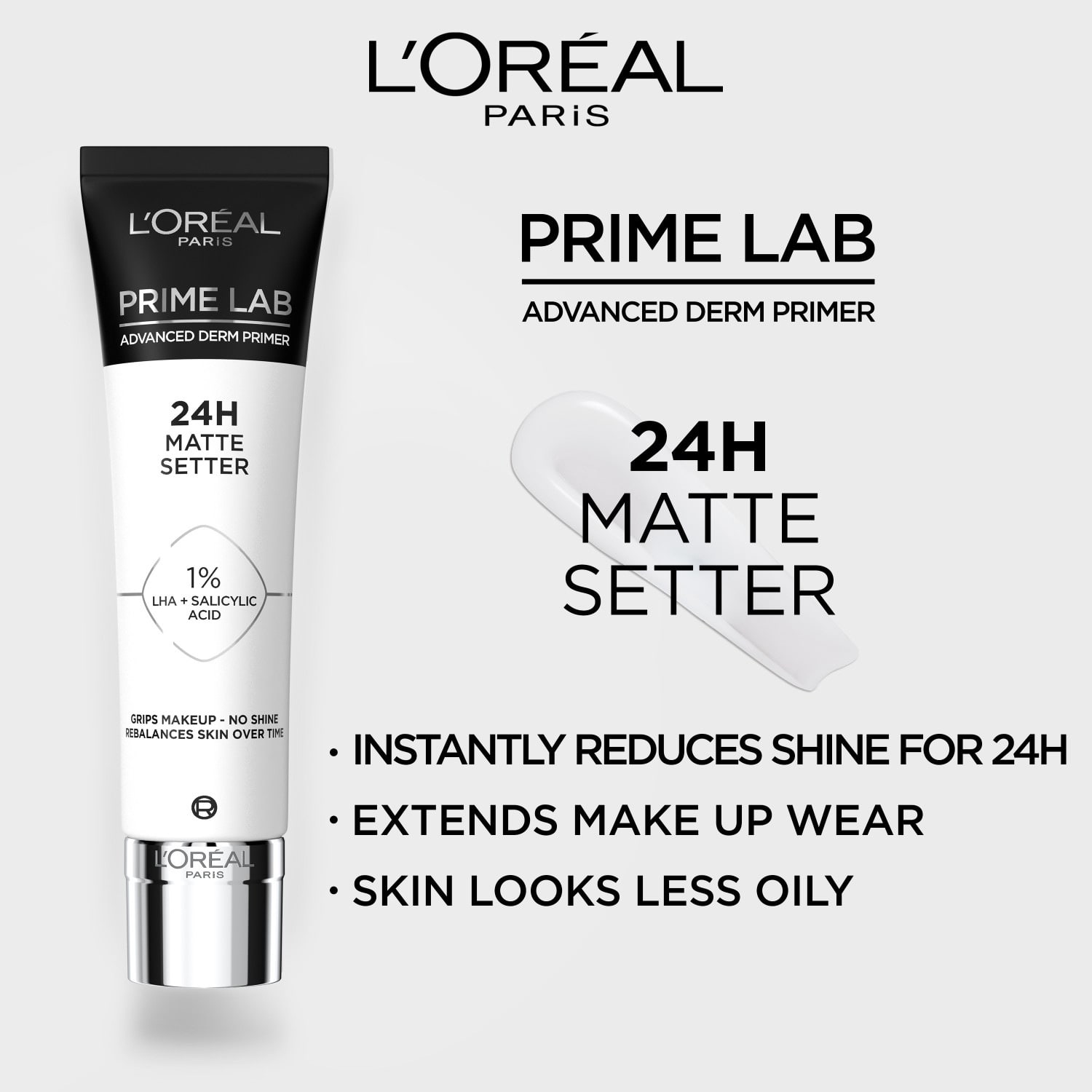 L'Oréal Paris Prime Lab Advanced Derm Primer 24H Matter Setter i 24h