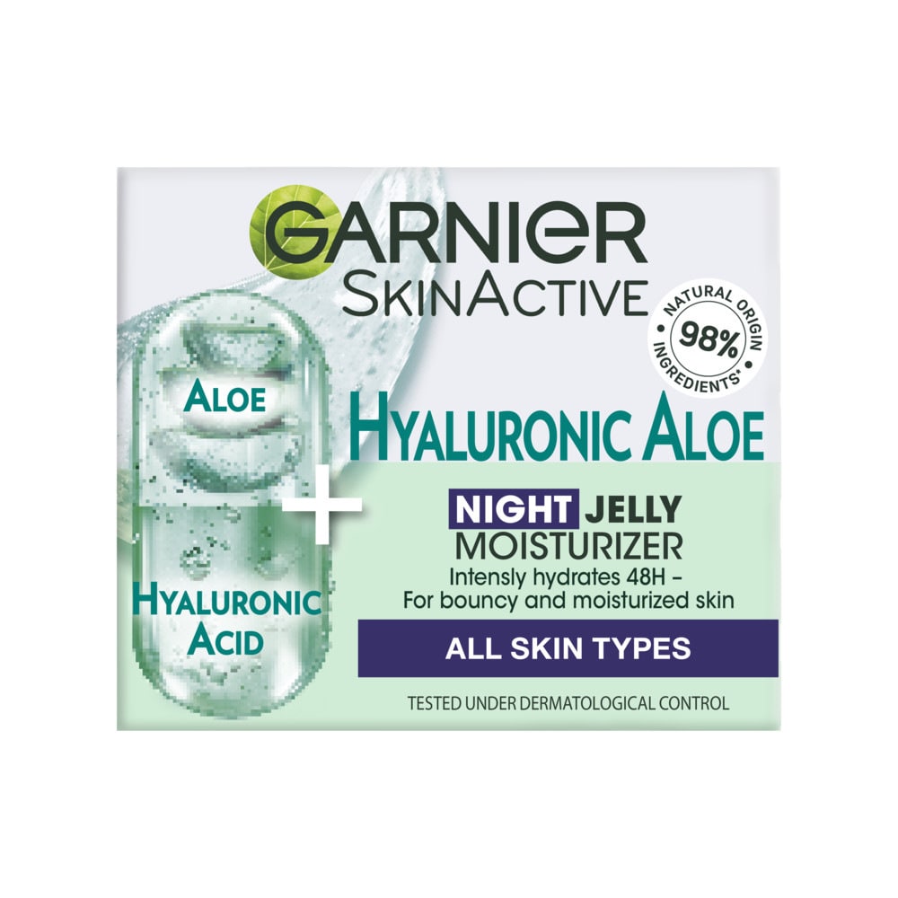SkinActive Hyaluronic Aloe Jelly Night från Garnier