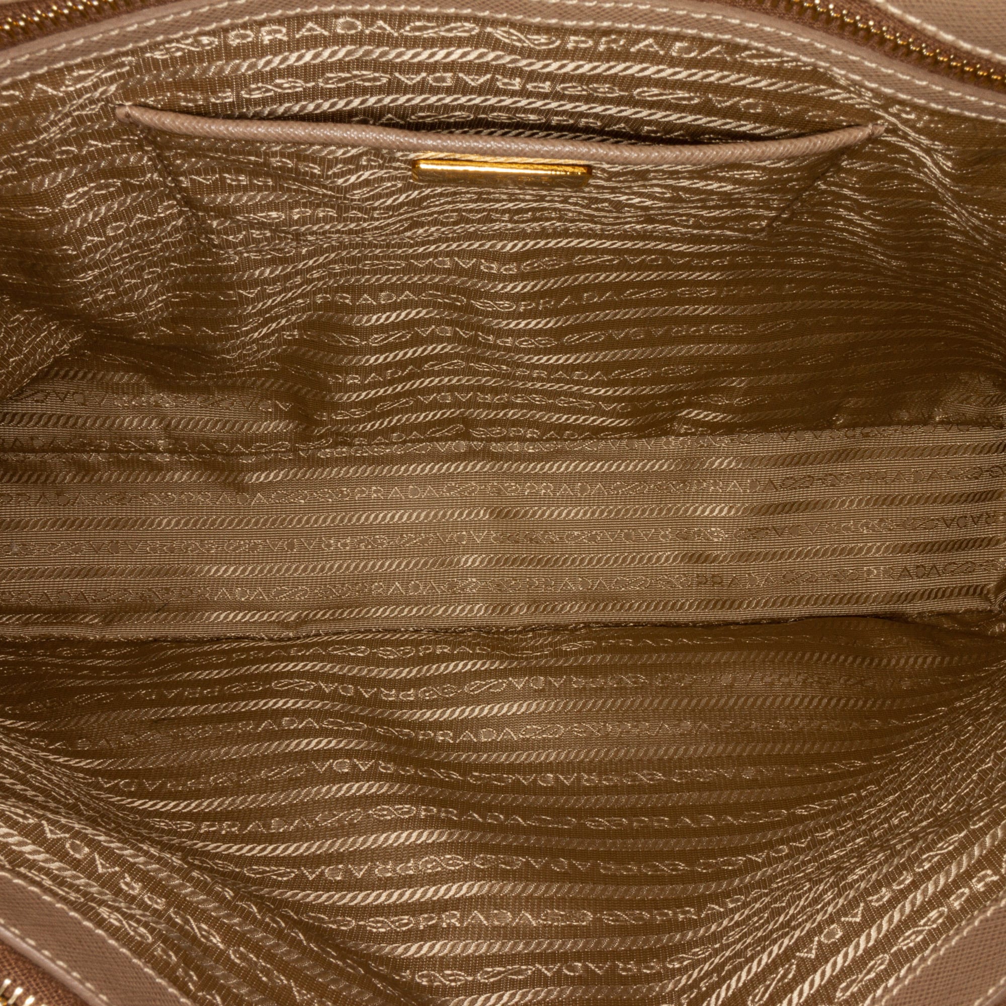 Prada Saffiano Lux Promenade Handbag, ONESIZE