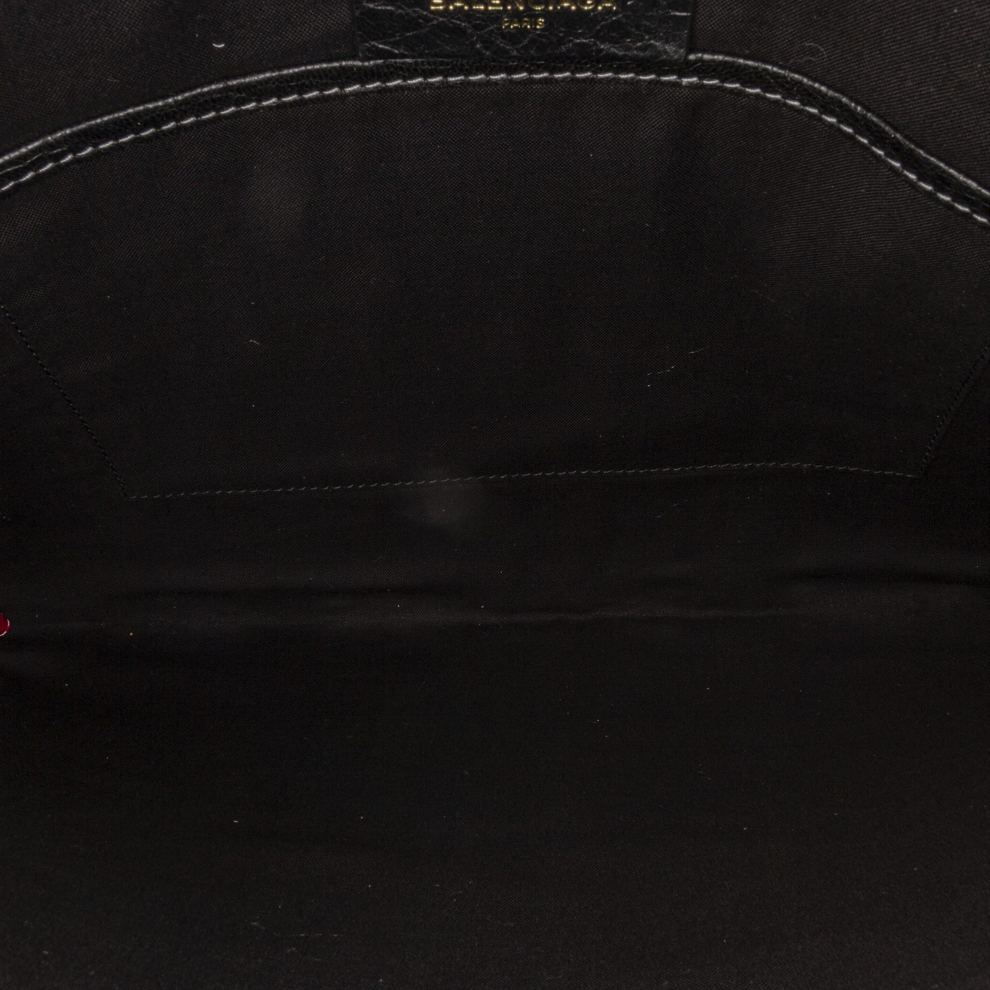 Balenciaga Bazar Leather Clutch Bag, ONESIZE, multi
