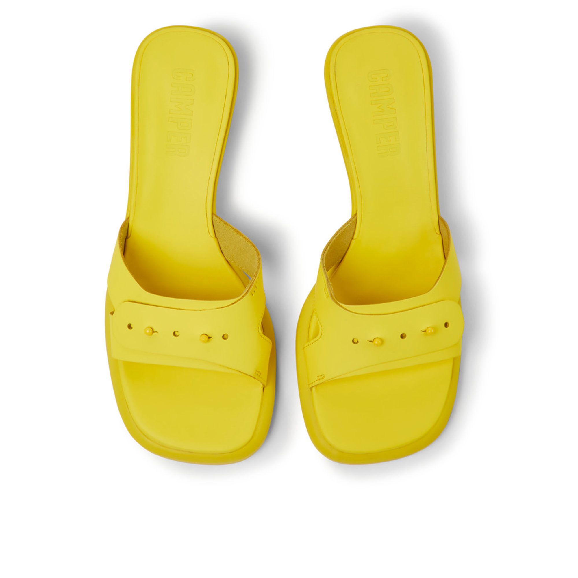 Sandals Women Camper Dina, yellow
