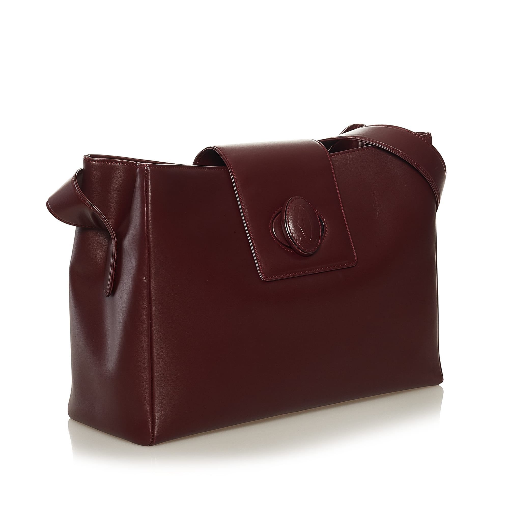 Cartier Must De Cartier Leather Shoulder Bag, ONESIZE