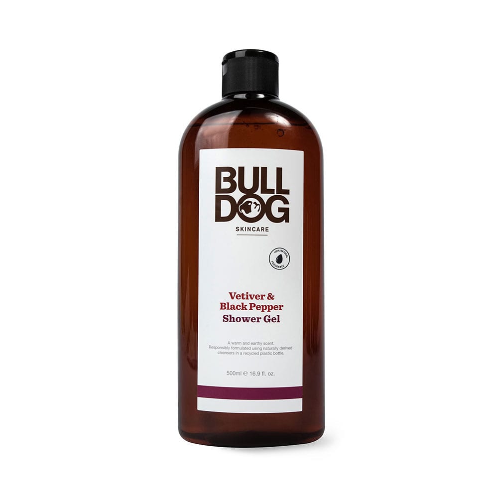 Black Pepper & Vetiver Shower Gel 500ml från Bulldog