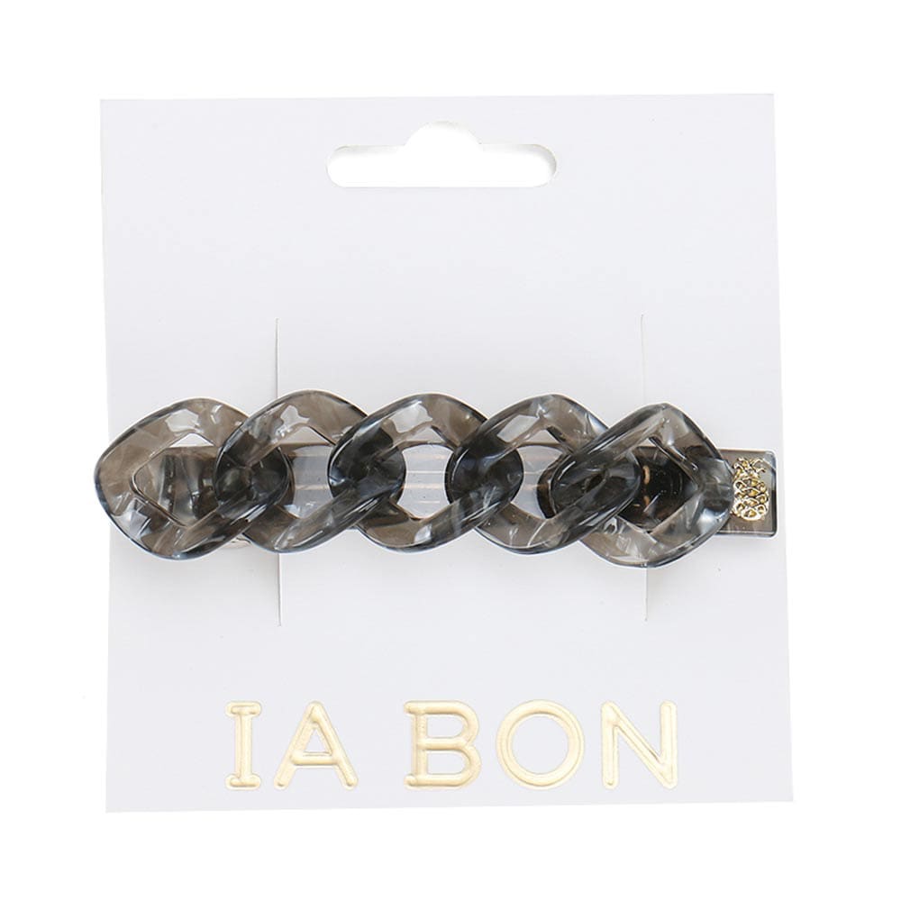 Chain Clip - Grey Marble