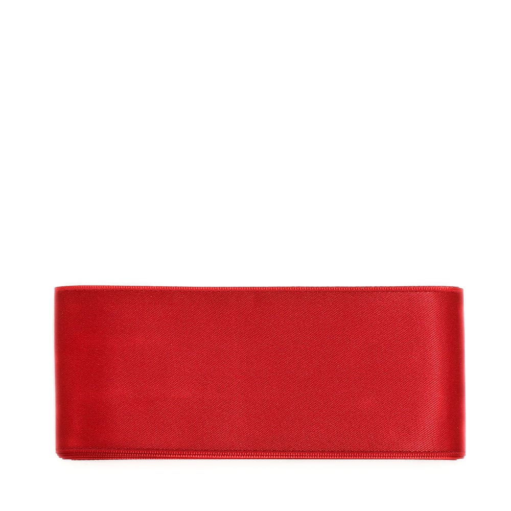 Rött Satinband 50 mm, 3 meter från Trend-Tex
