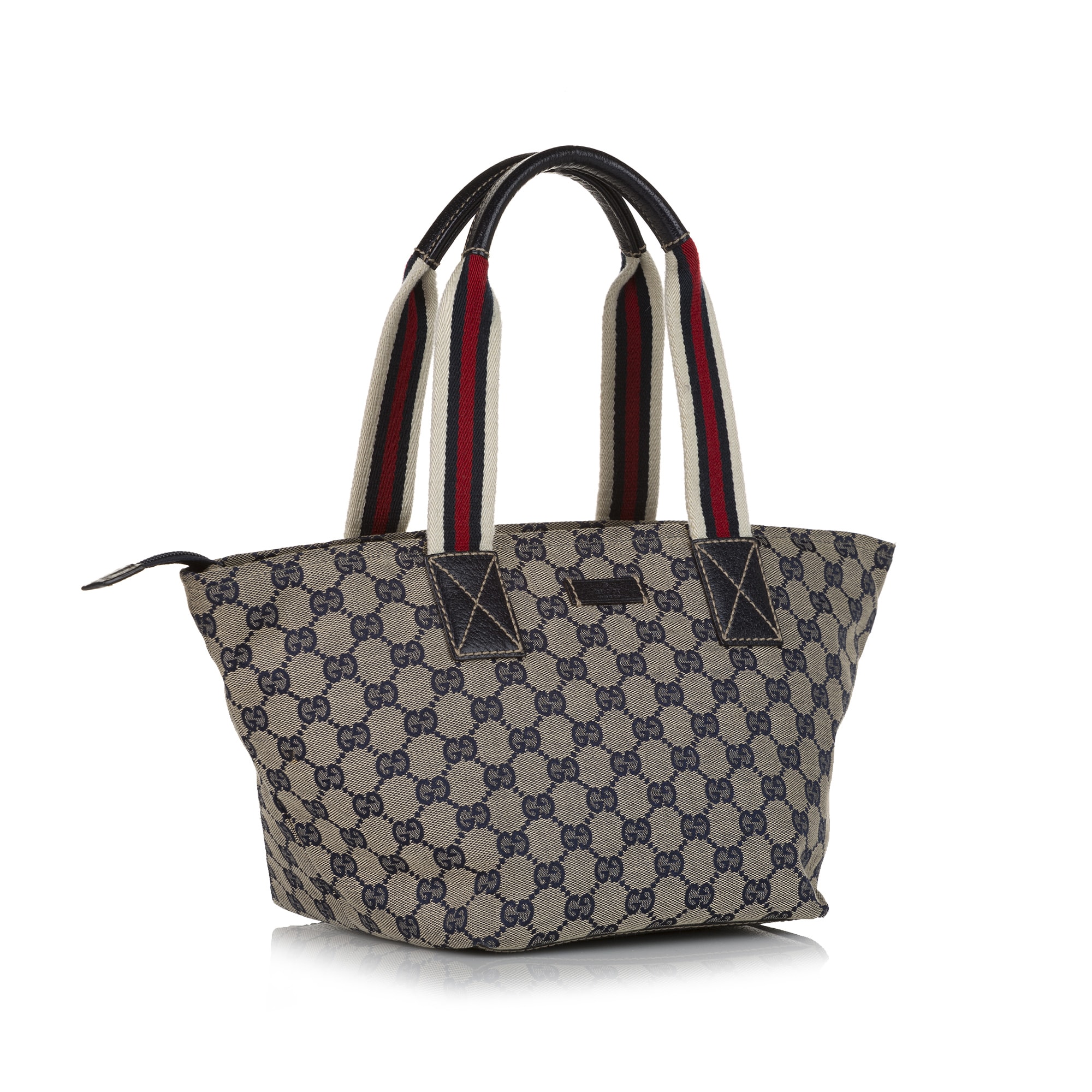 Gucci Gg Canvas Web Handbag, ONESIZE