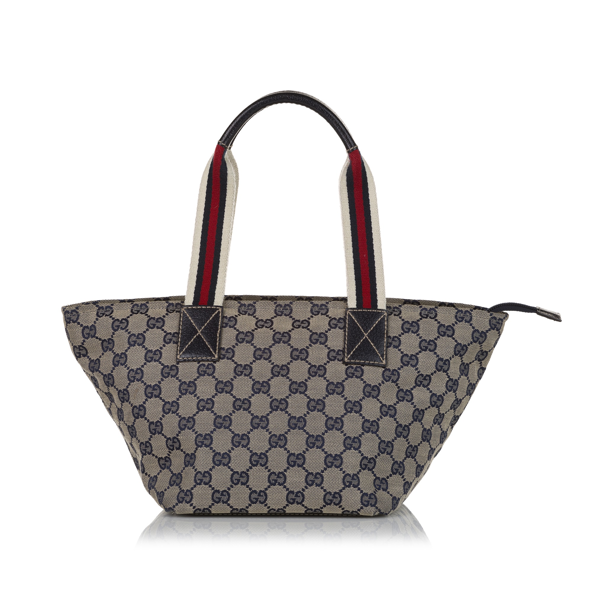 Gucci Gg Canvas Web Handbag, ONESIZE