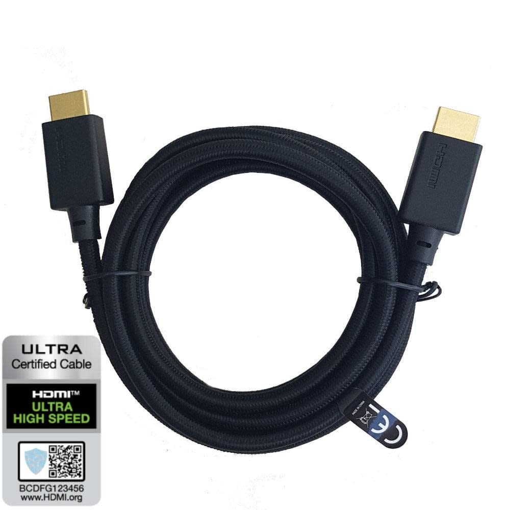 2m Kabel HDMI från Nördic