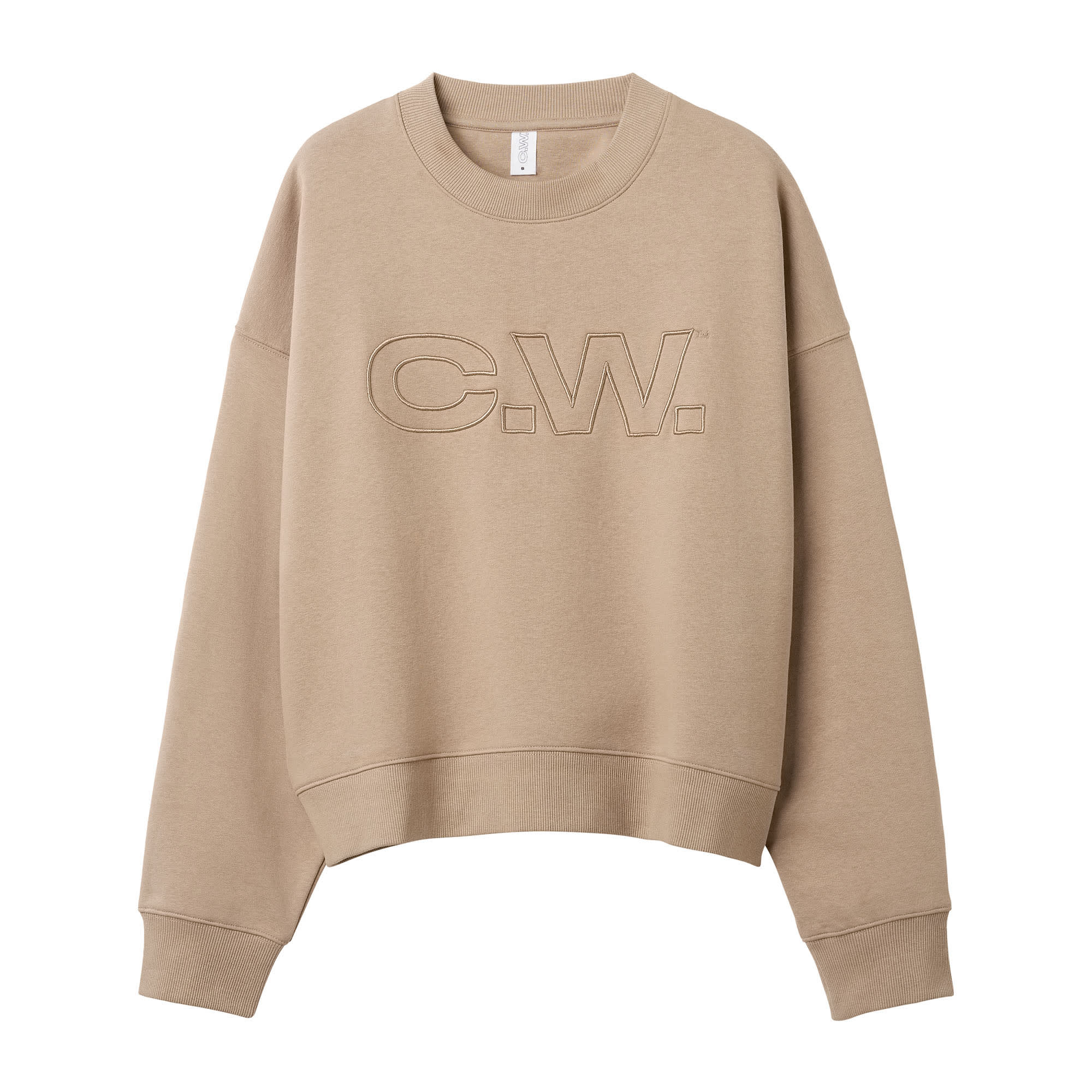 Sweatshirt med C.W.-logga NOELLE