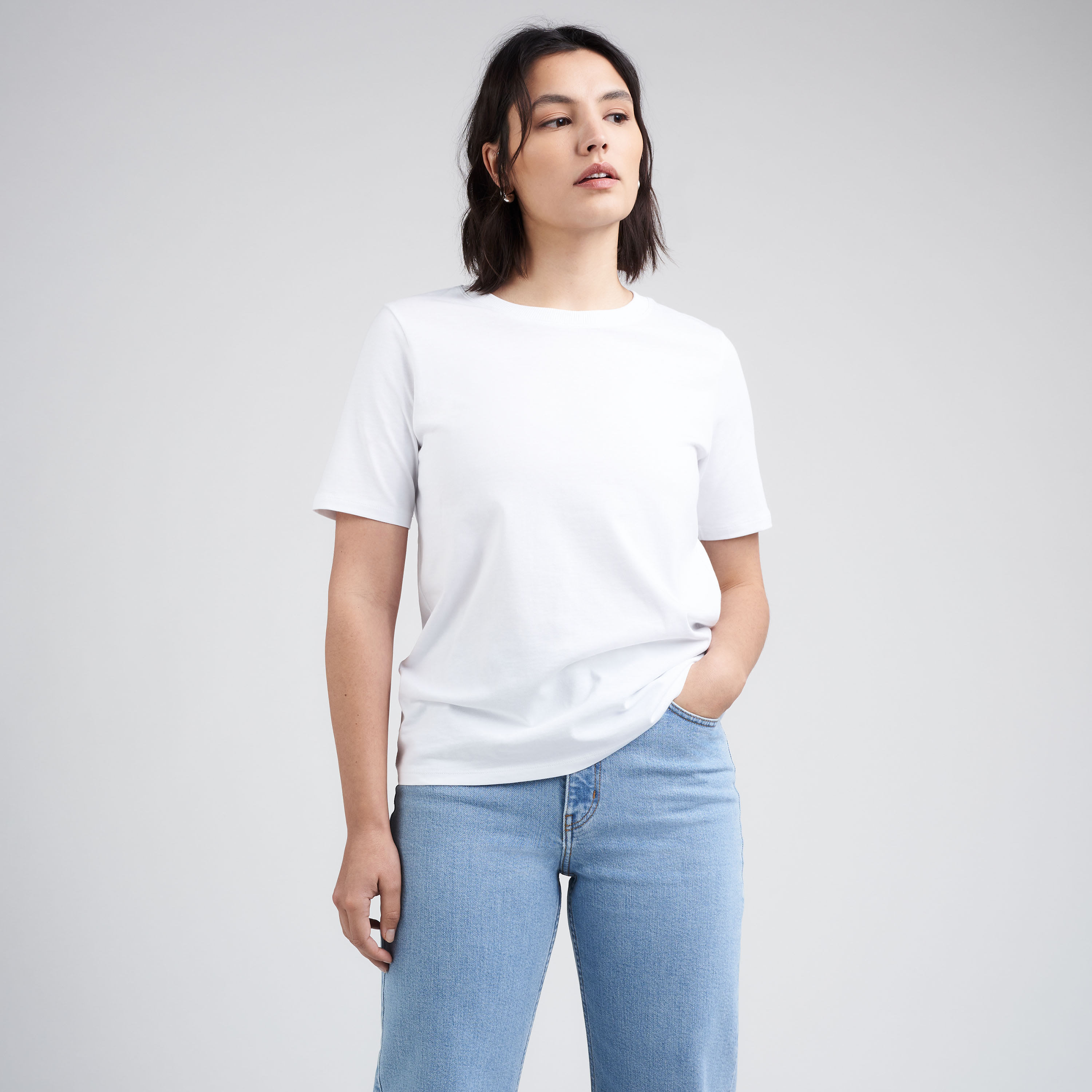 T-shirt i ekologisk bomull SAFFI