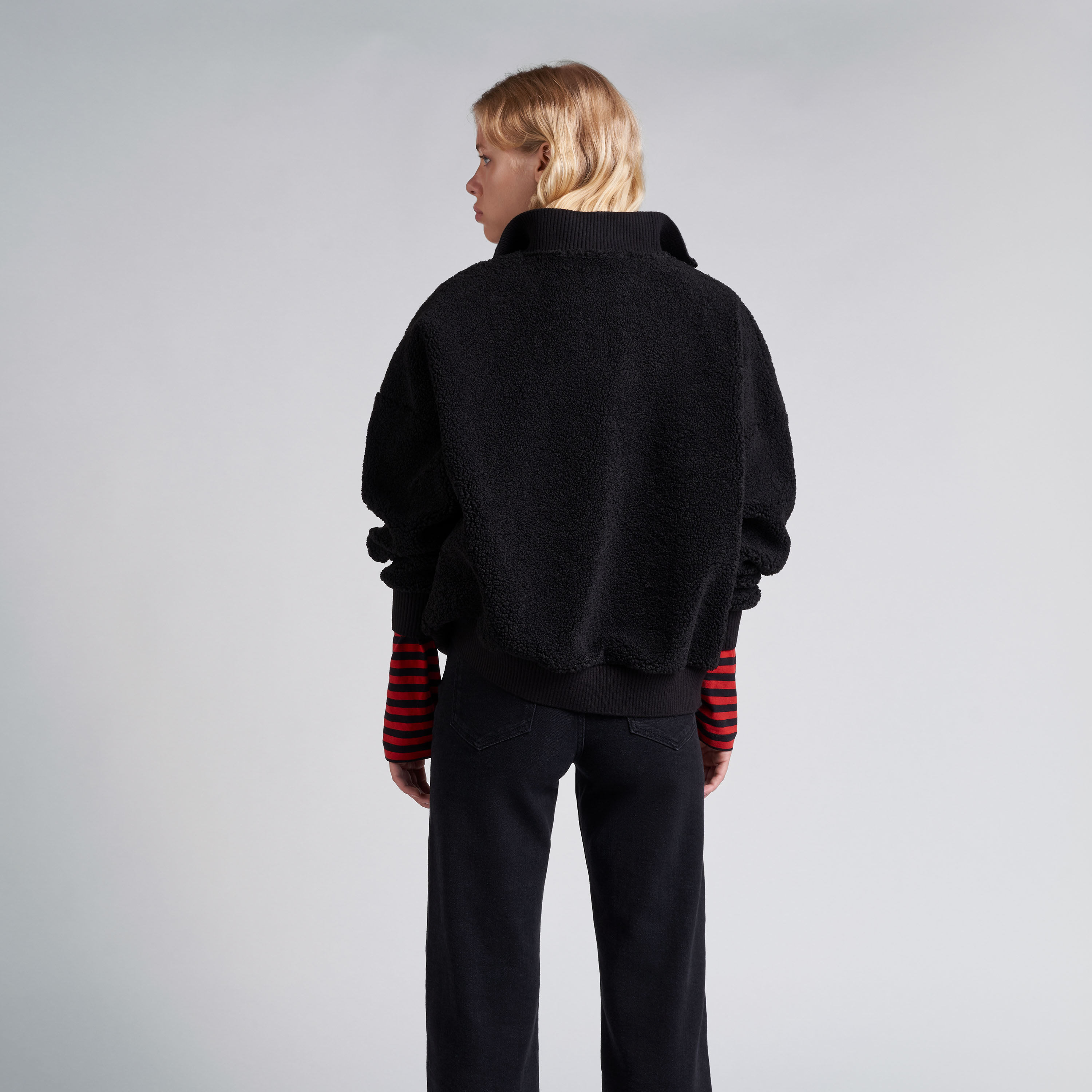 Sweatshirt i teddy NILLA