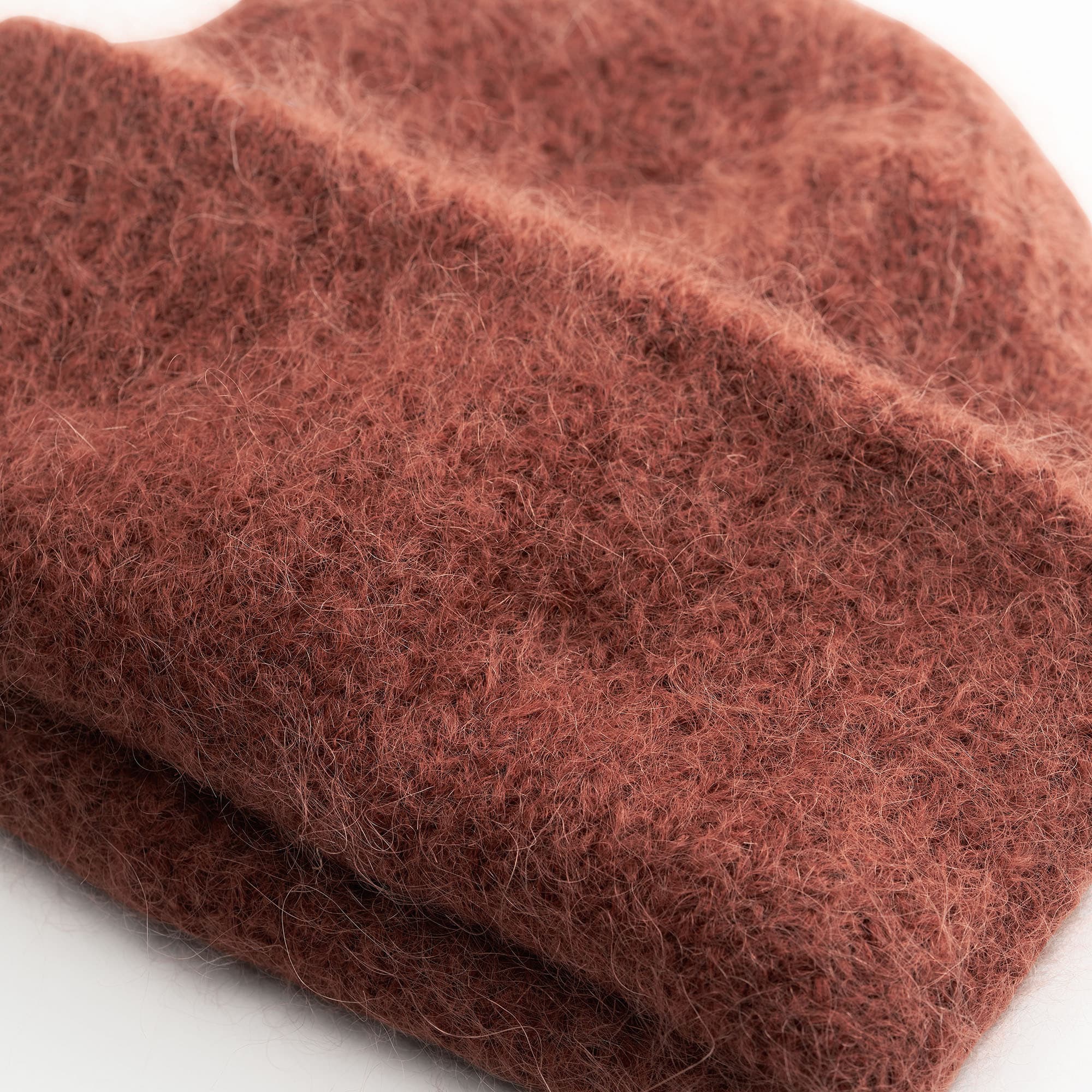 Beanie i mohairmix JANKA
