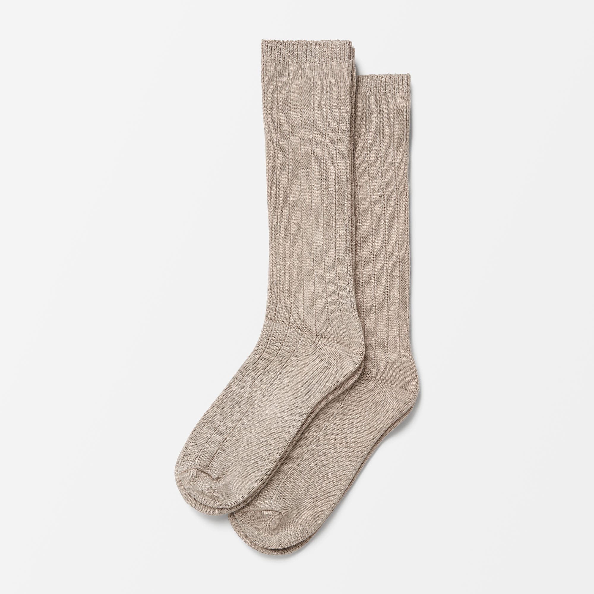 Höga strumpor i bambu, 2-pack