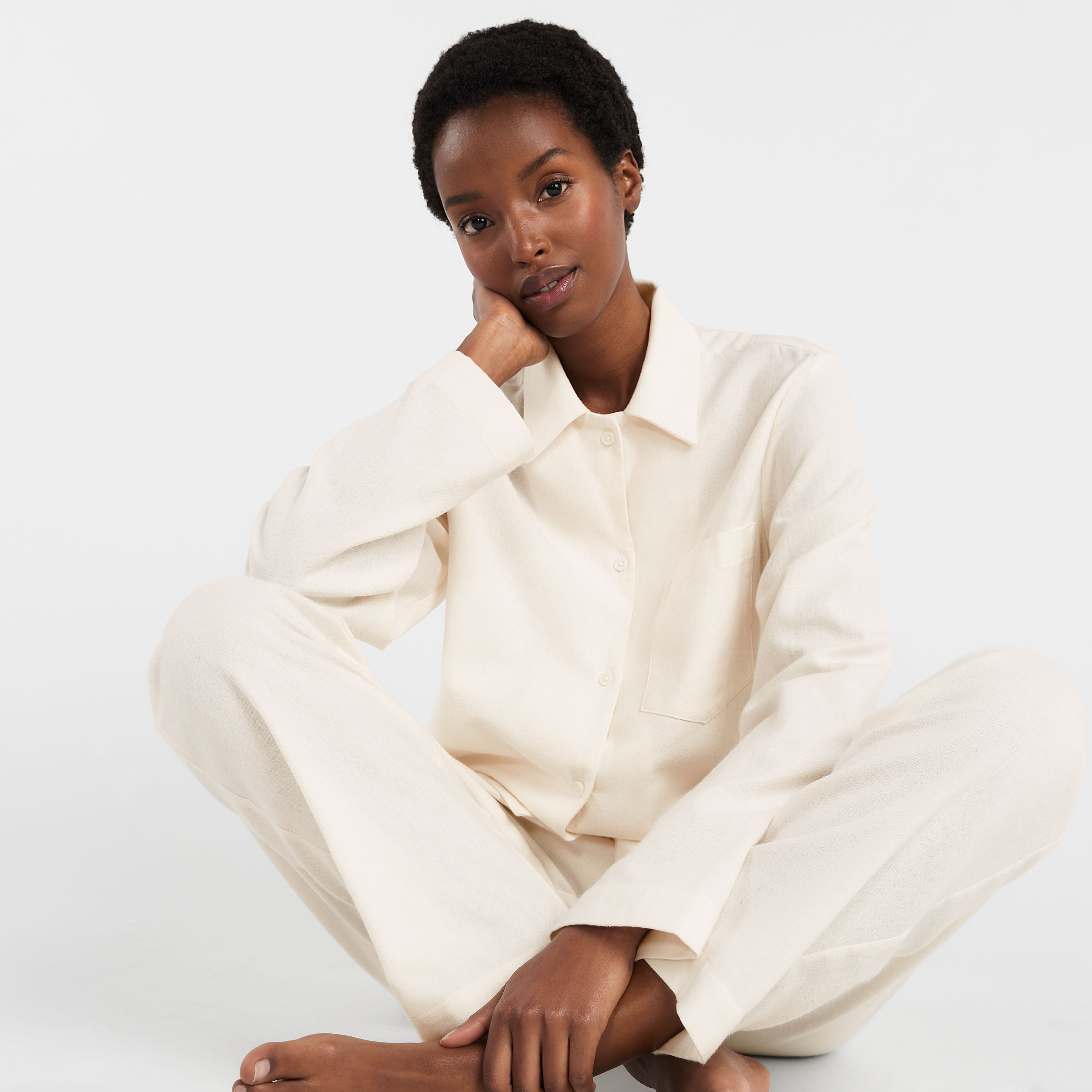 Pyjamasskjorta i bomull PENNYLANE