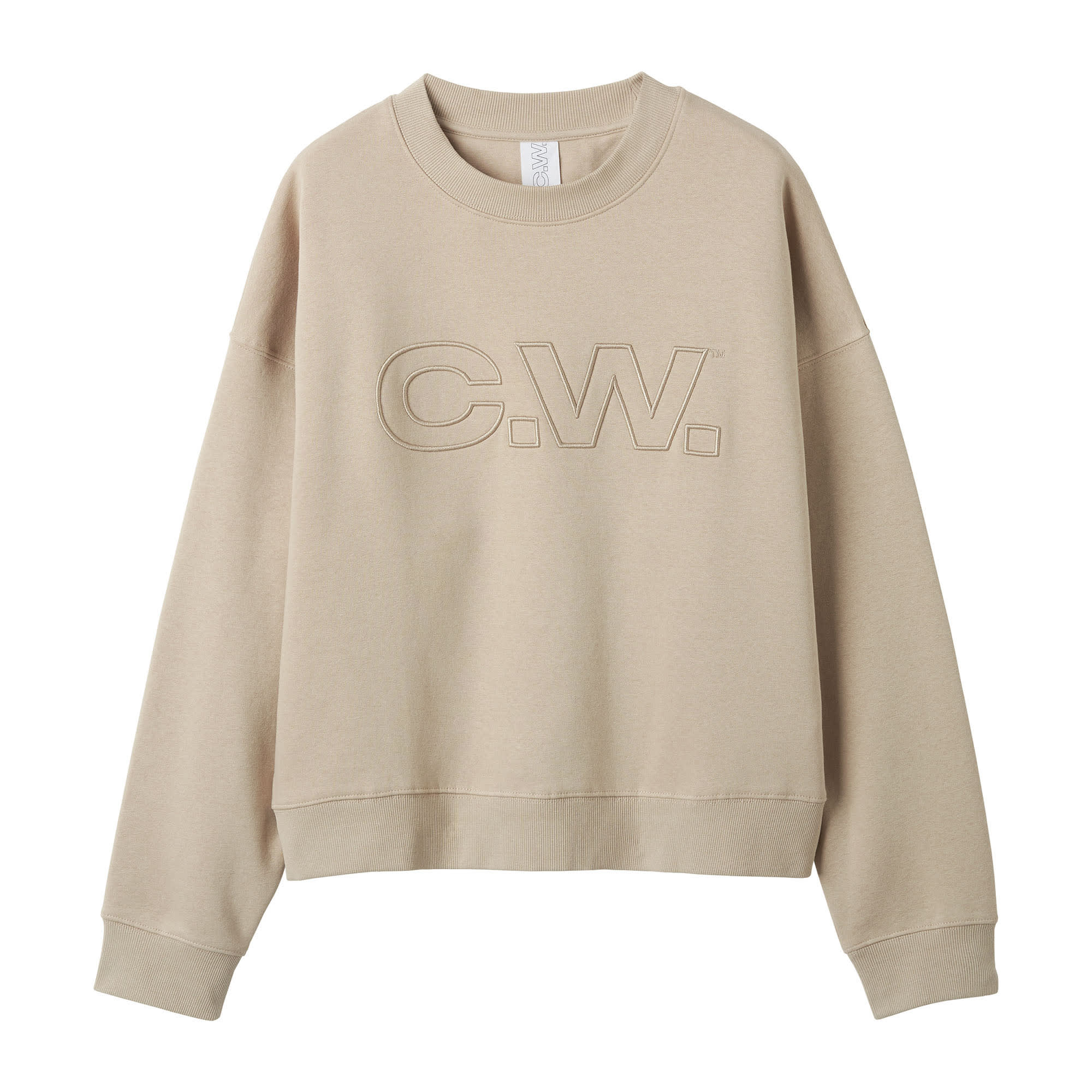 Sweatshirt med C.W.-logga NOELLE