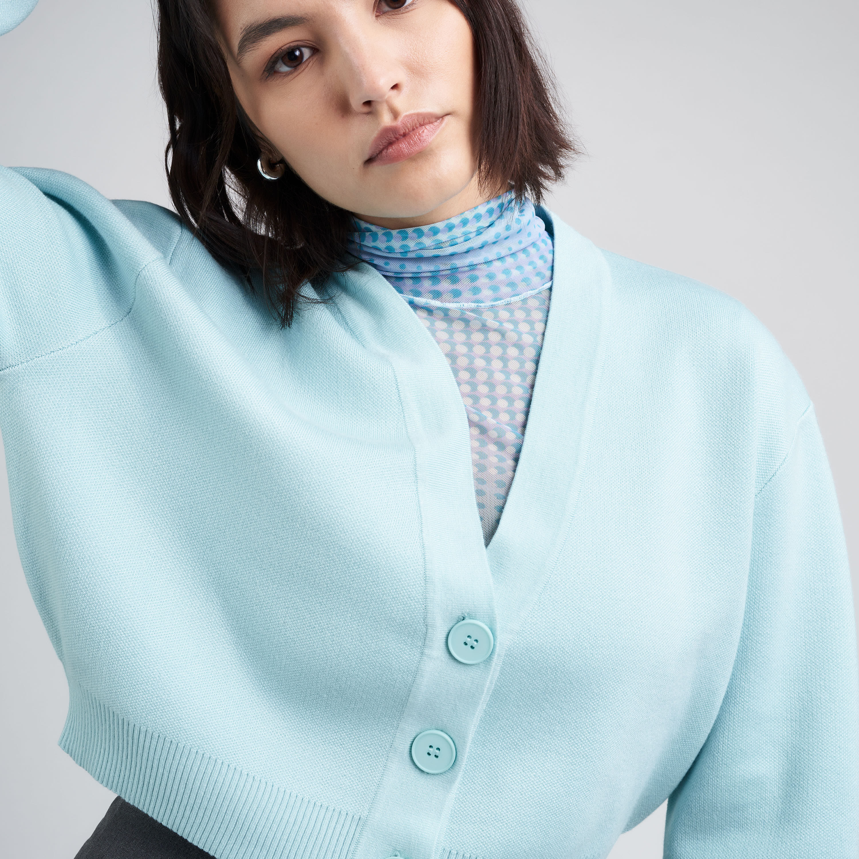Cardigan i viskosmix CLEO
