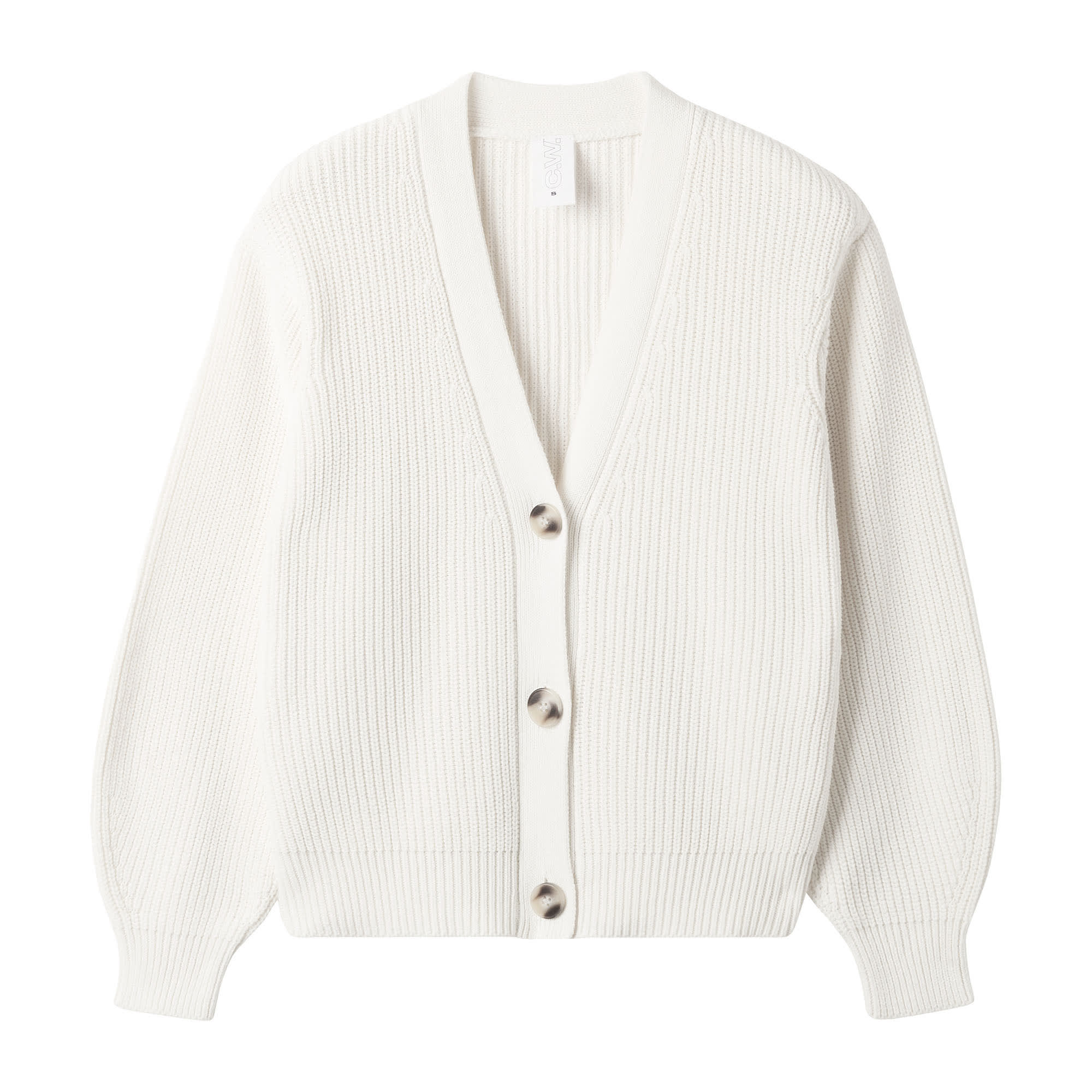 Ribbstickad cardigan NICOLETTA