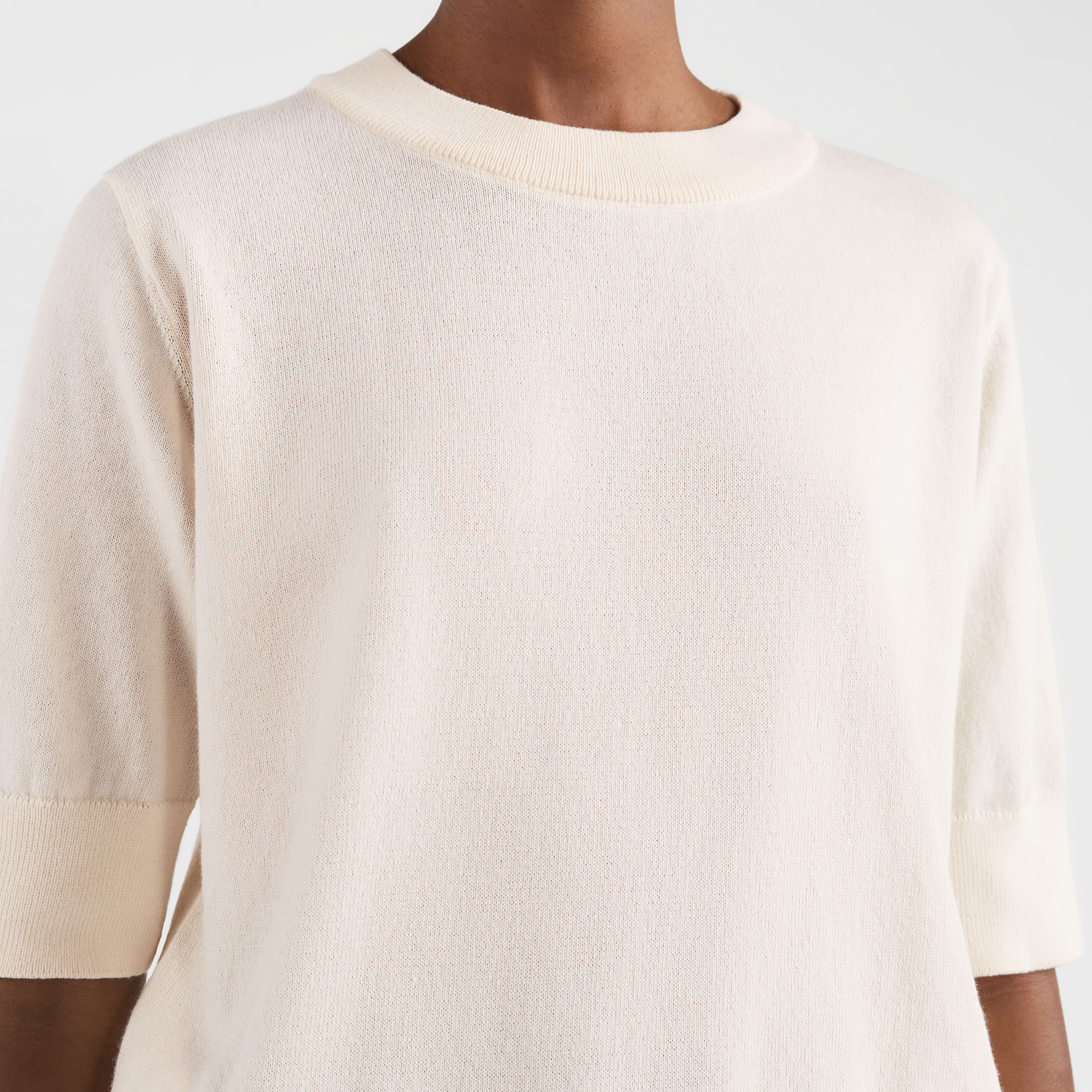Stickad t-shirt SUSANNE