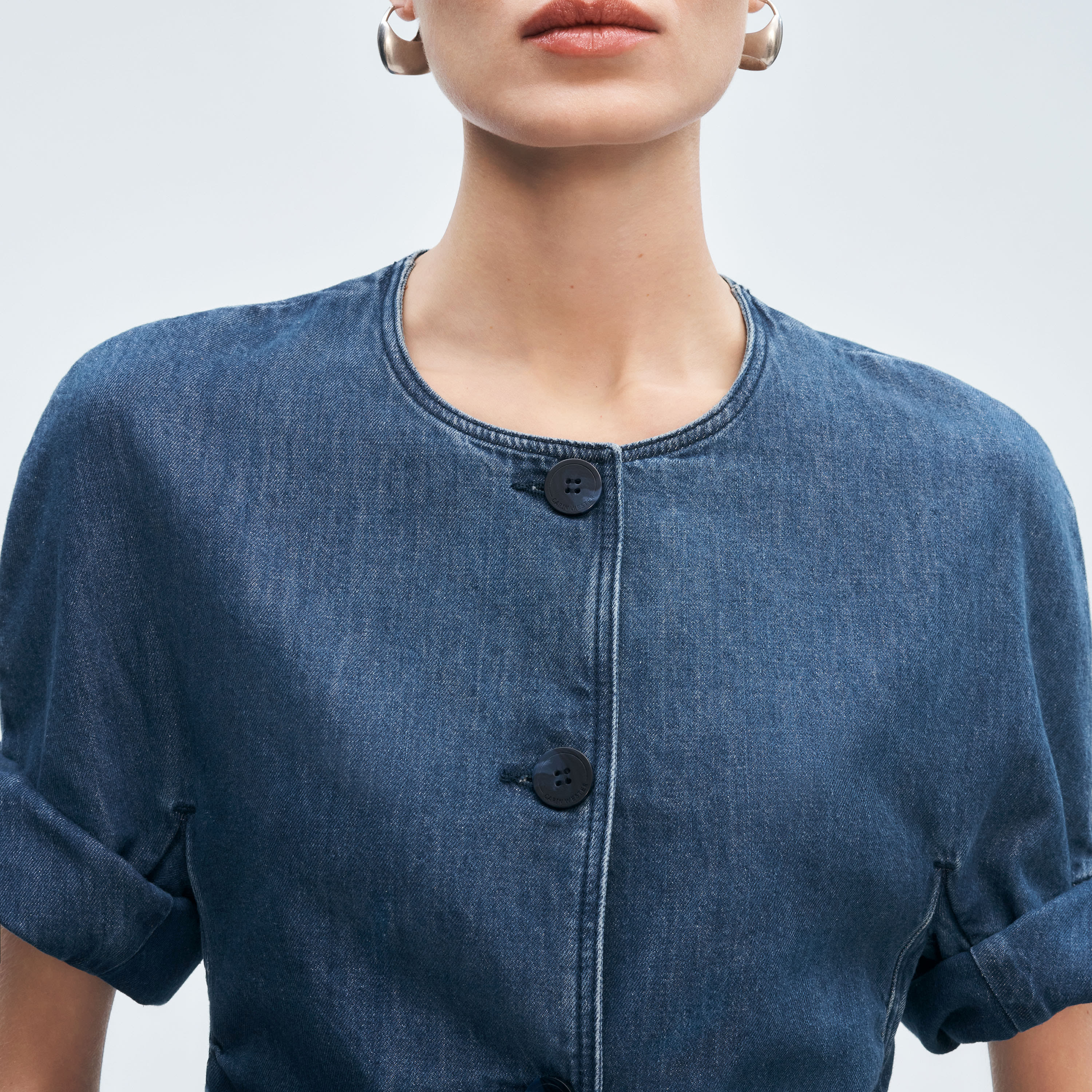 Blus i denim RAGUSA