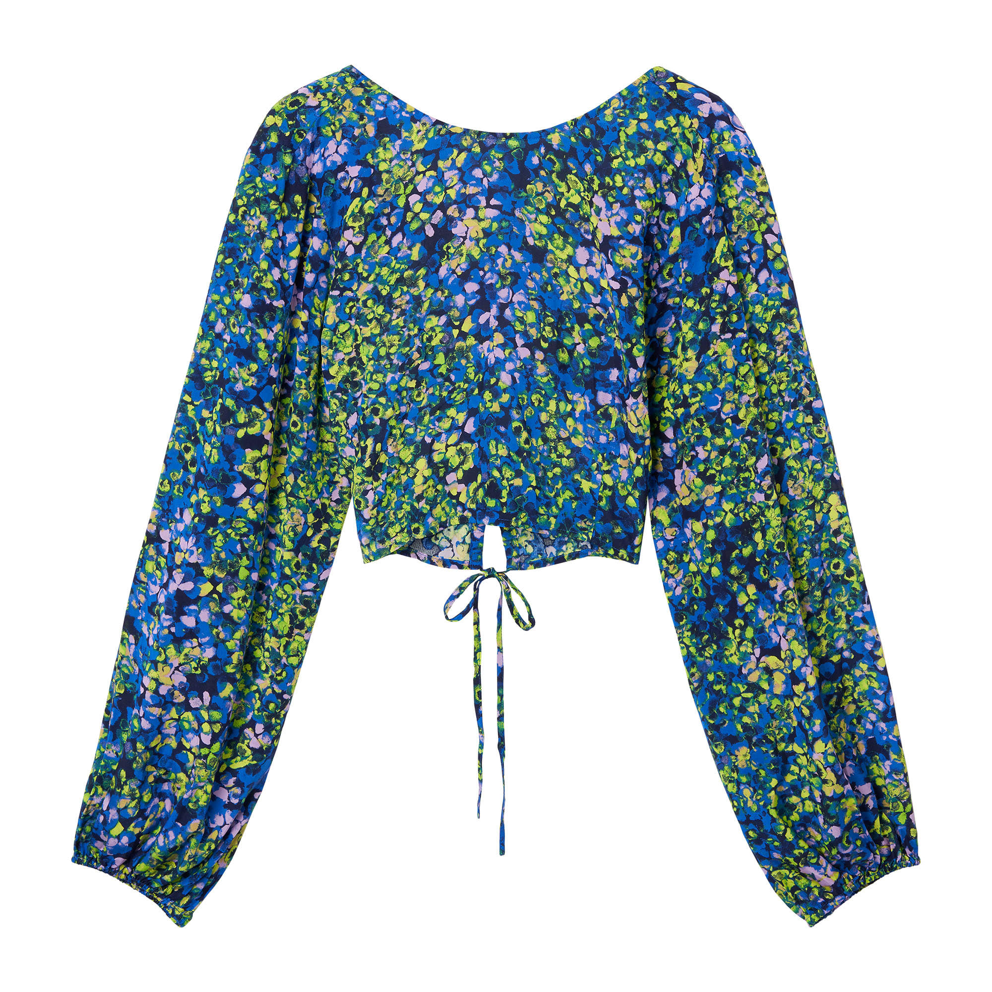 Blus med ballongärm MALLORY