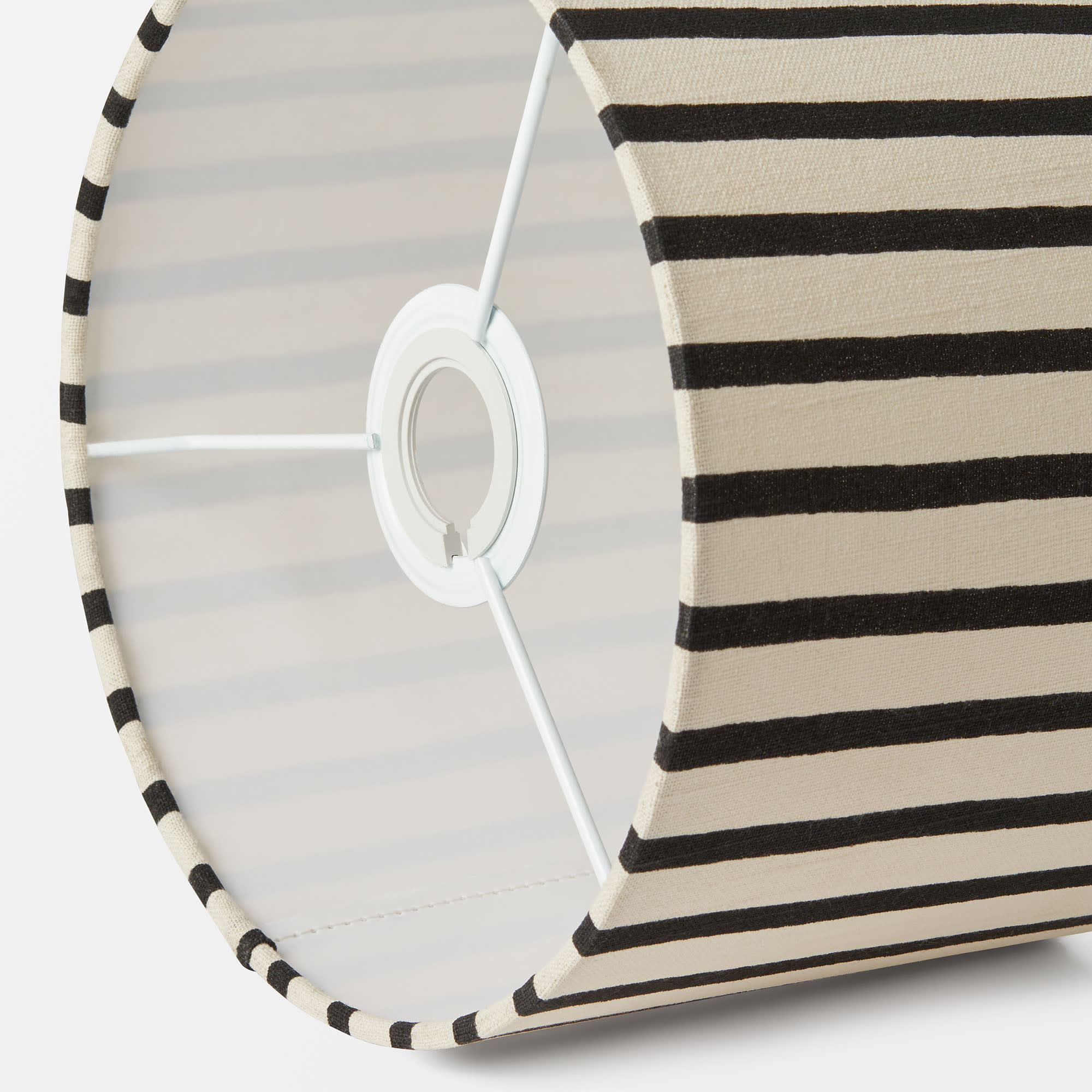 Cylindeformad lampskärm CYLO STRIPE medium
