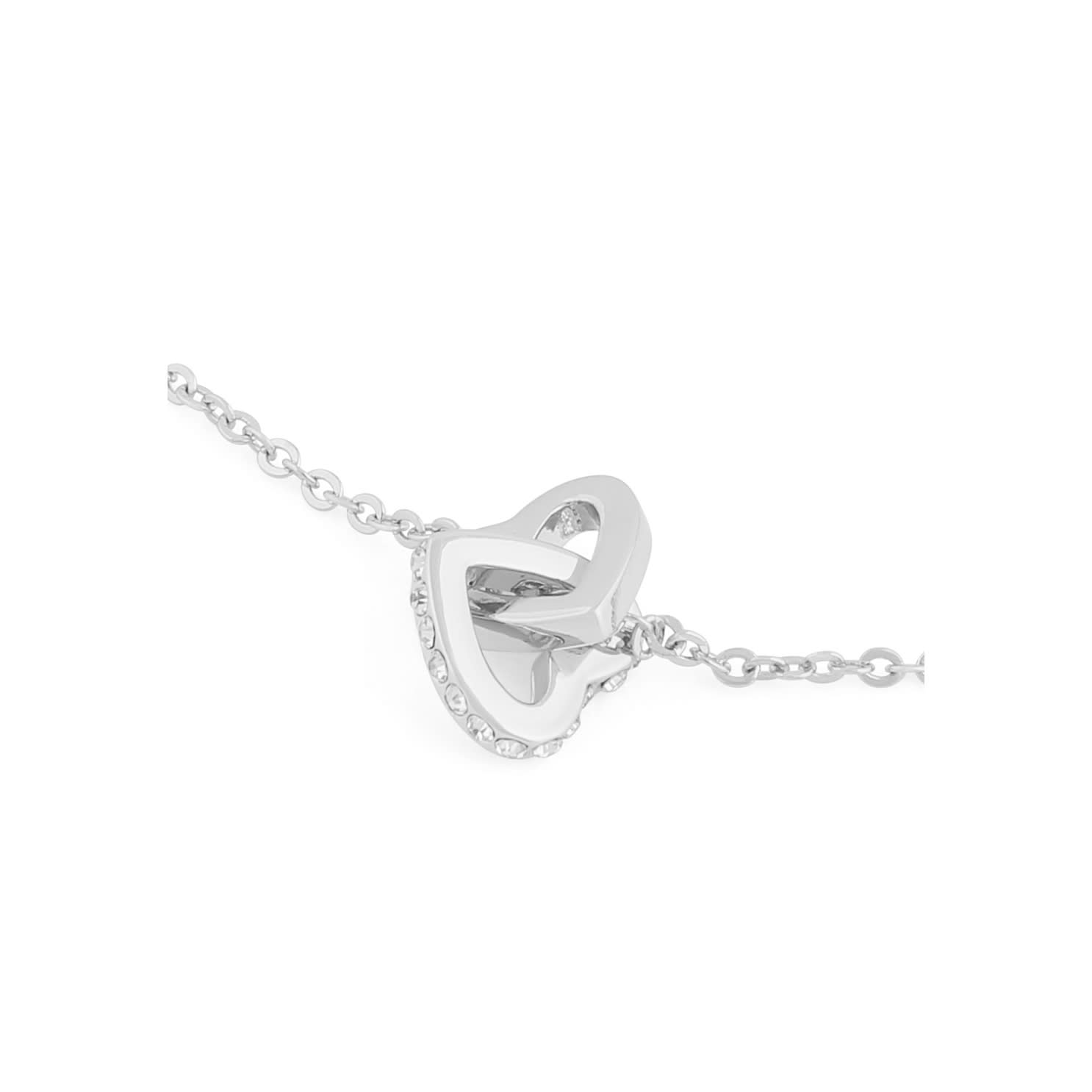 Connected Pendant Heart Necklace