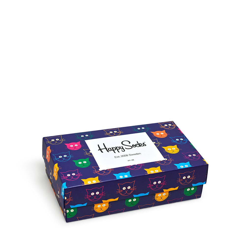3-Pack Mixed Cat Socks Gift Set