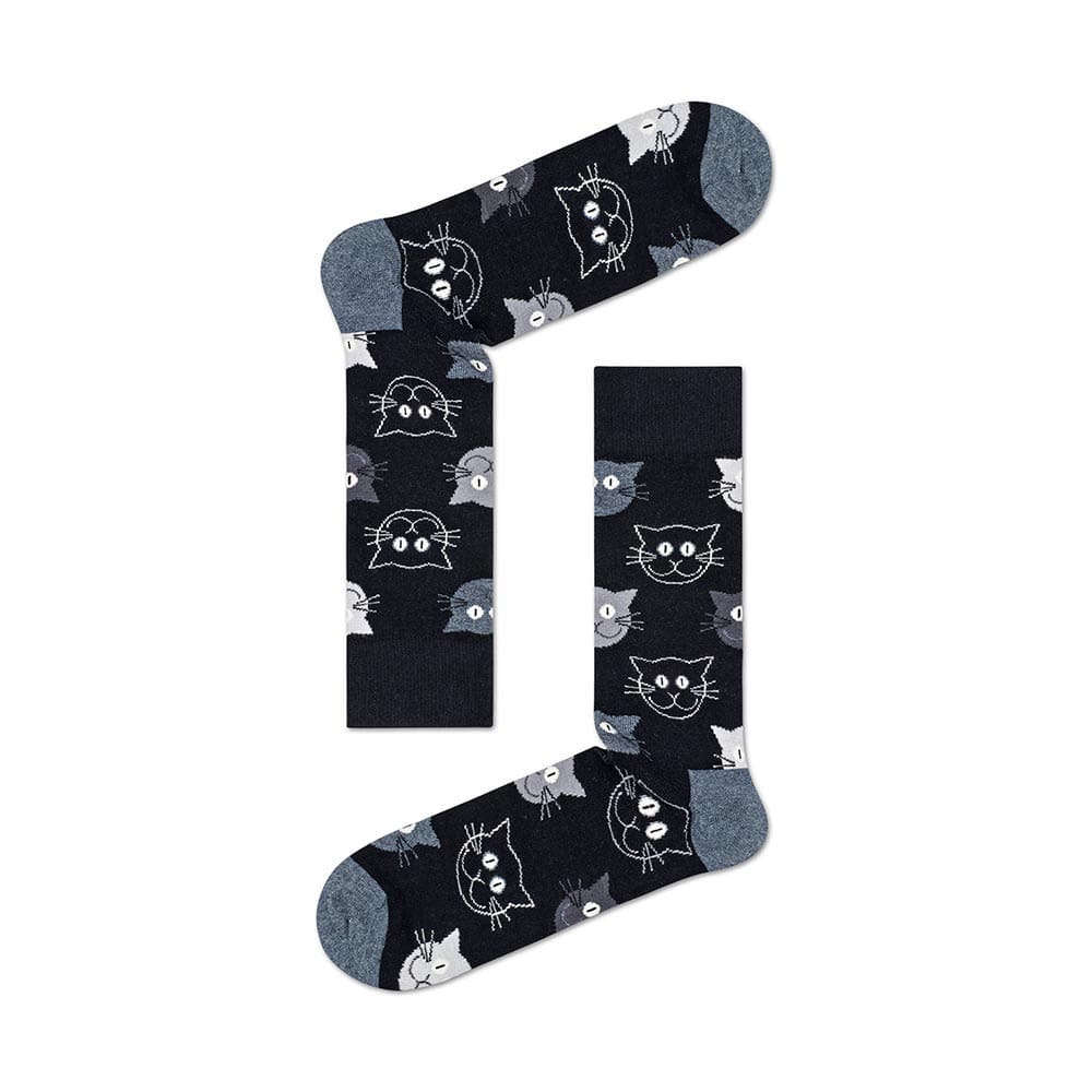 3-Pack Mixed Cat Socks Gift Set