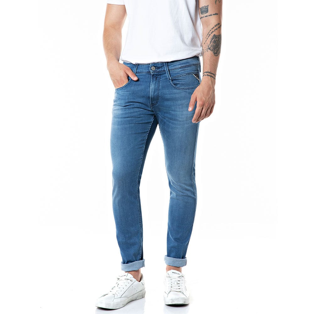 Anbass Jeans, Medium Blue