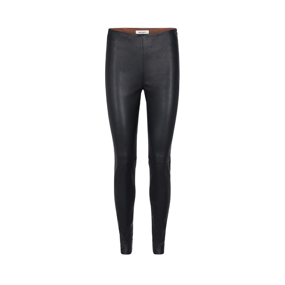 Lucille Stretch Leather Legging Leather Pants från Mos Mosh