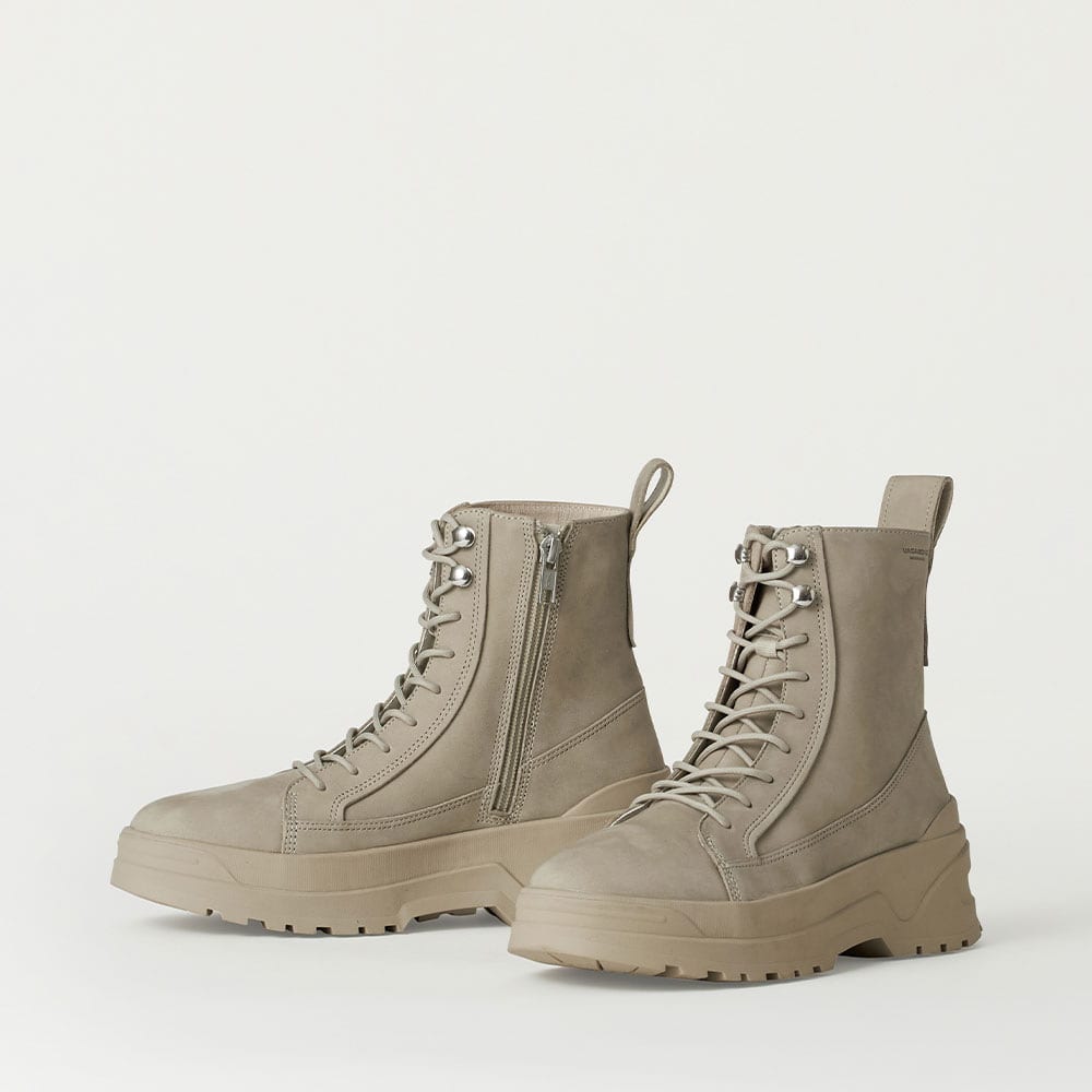 MAXIME Boots low heel chunky, Sand