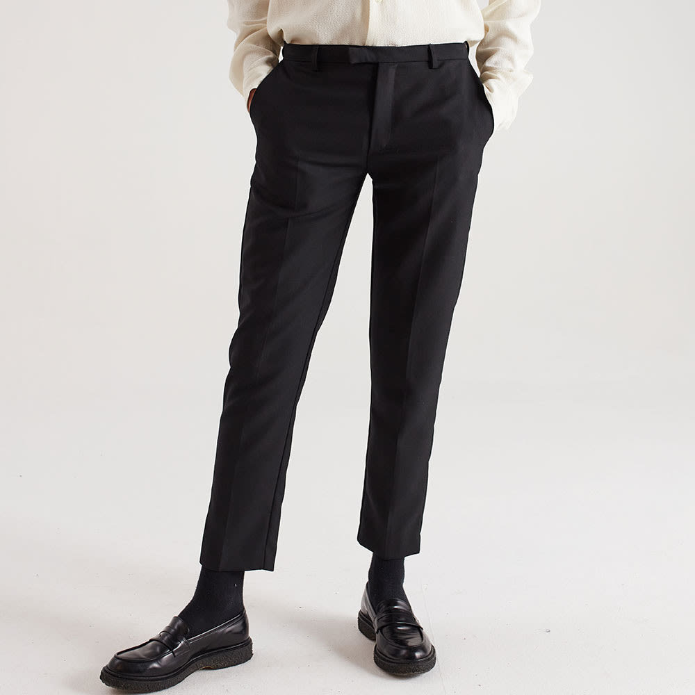 Harvey Suit Trousers Black, Black