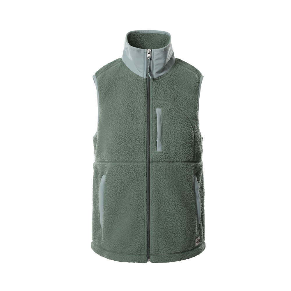Cragmont Fleece Vest, Laurelwreathgrn/Silverblu