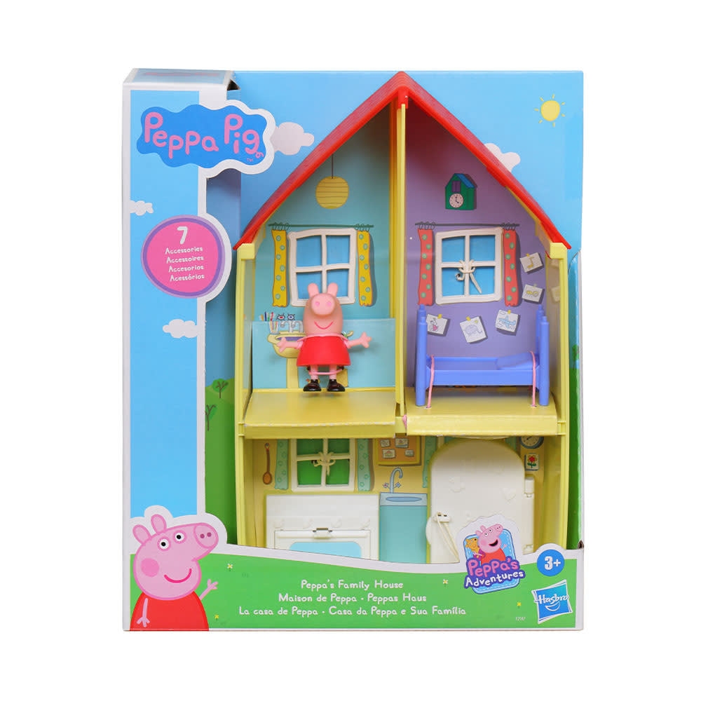 Peppa Pig Inkl figurer & möbler Peppa's Family House Playset