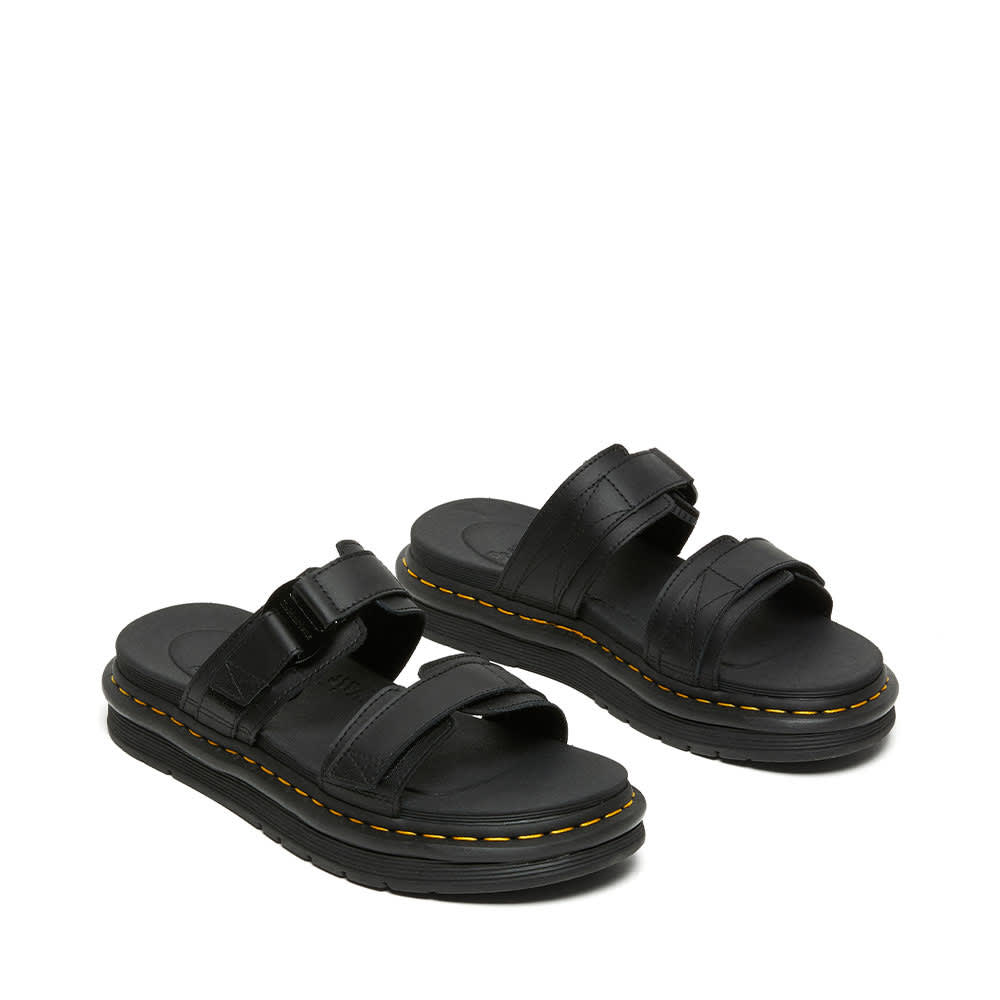 black chilton sandals