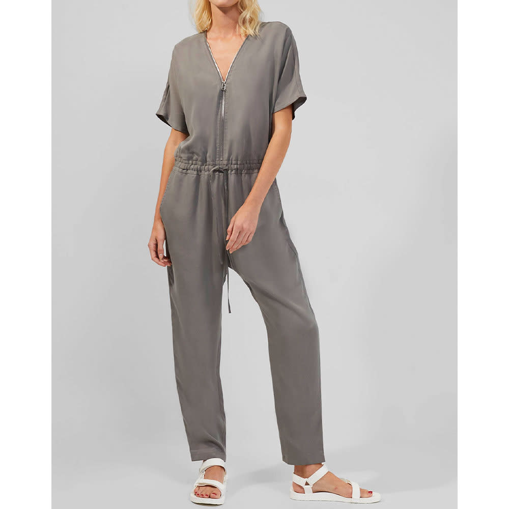 Airietta Lyocell Grey Jumpsuit JUMPSUIT från French Connection