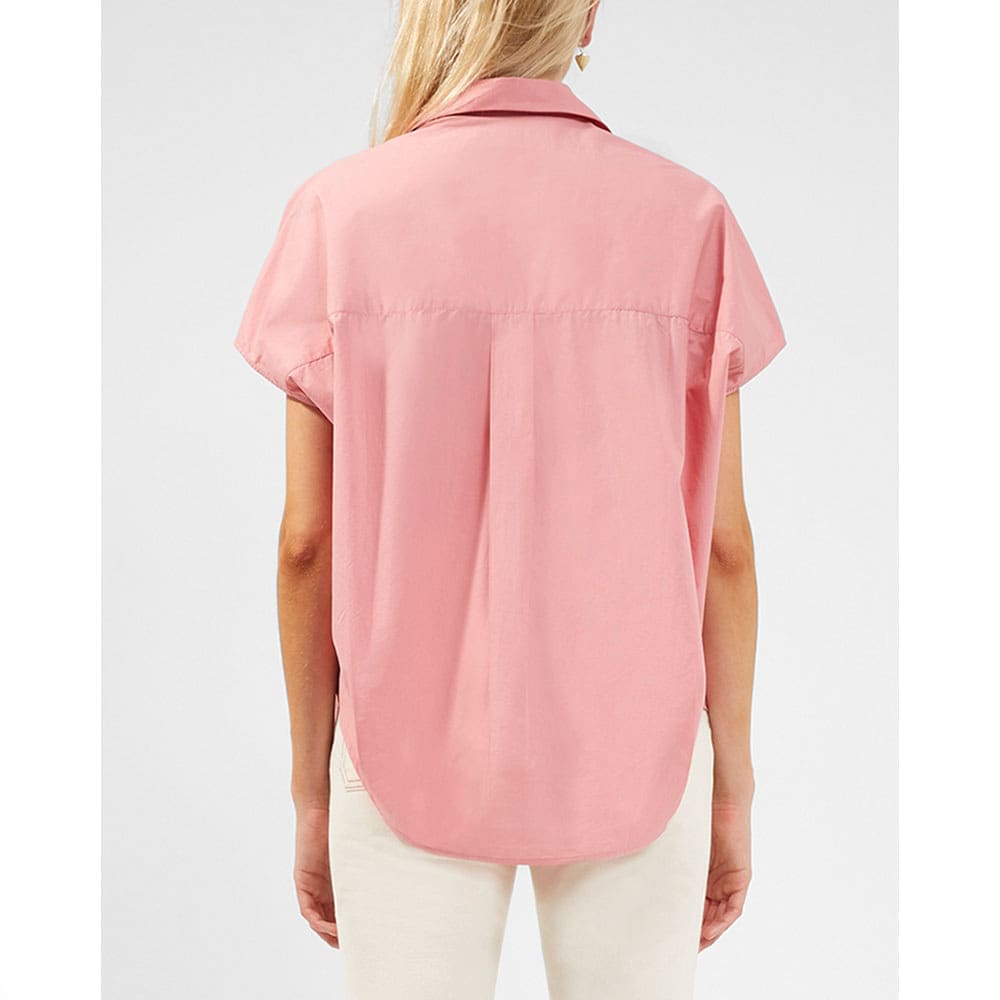 Cele Sleeveless Rhodes Green Shirt Shirt, Brandied Pink