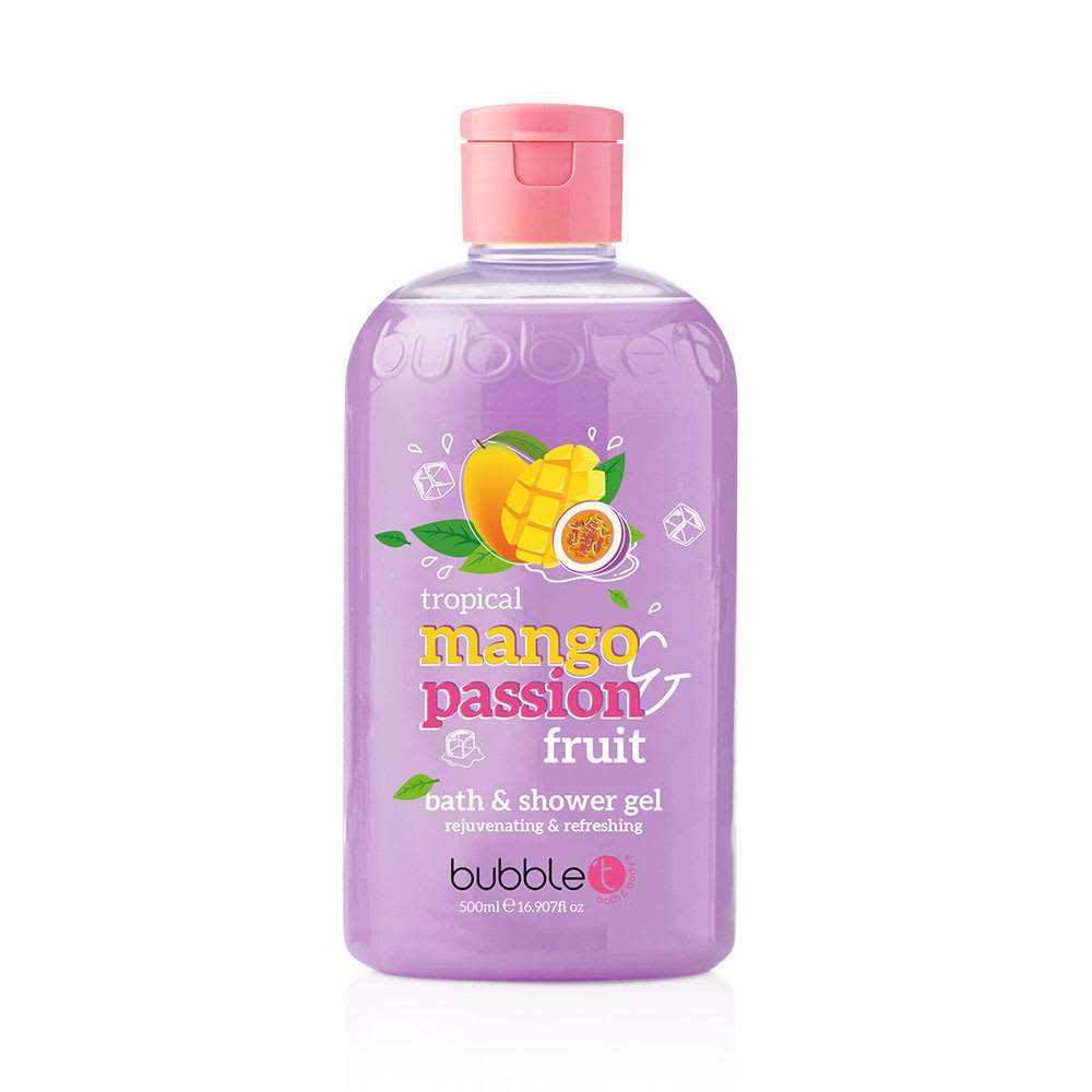 Mango & Passion Fruit Smoothie Bath & Shower Gel från BubbleT