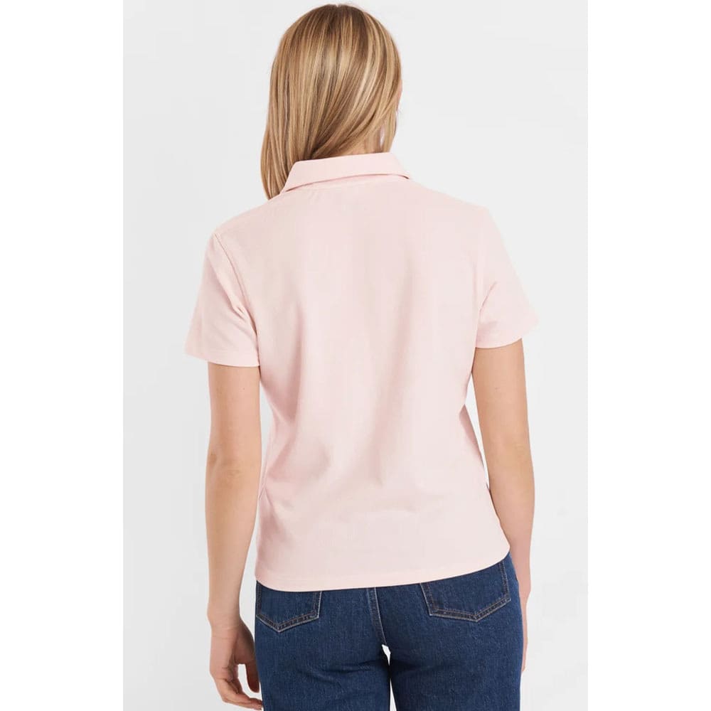 Lisen Piquet Shirt, Powder Pink