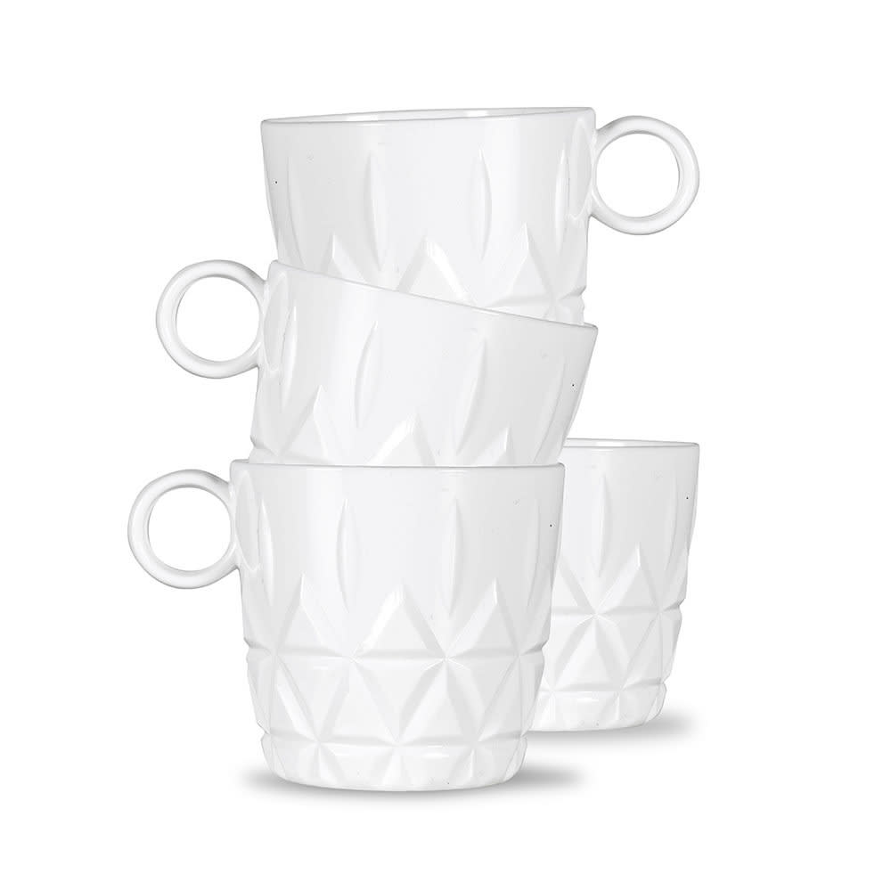 Picknick kaffekopp 4-pack, vit från Sagaform