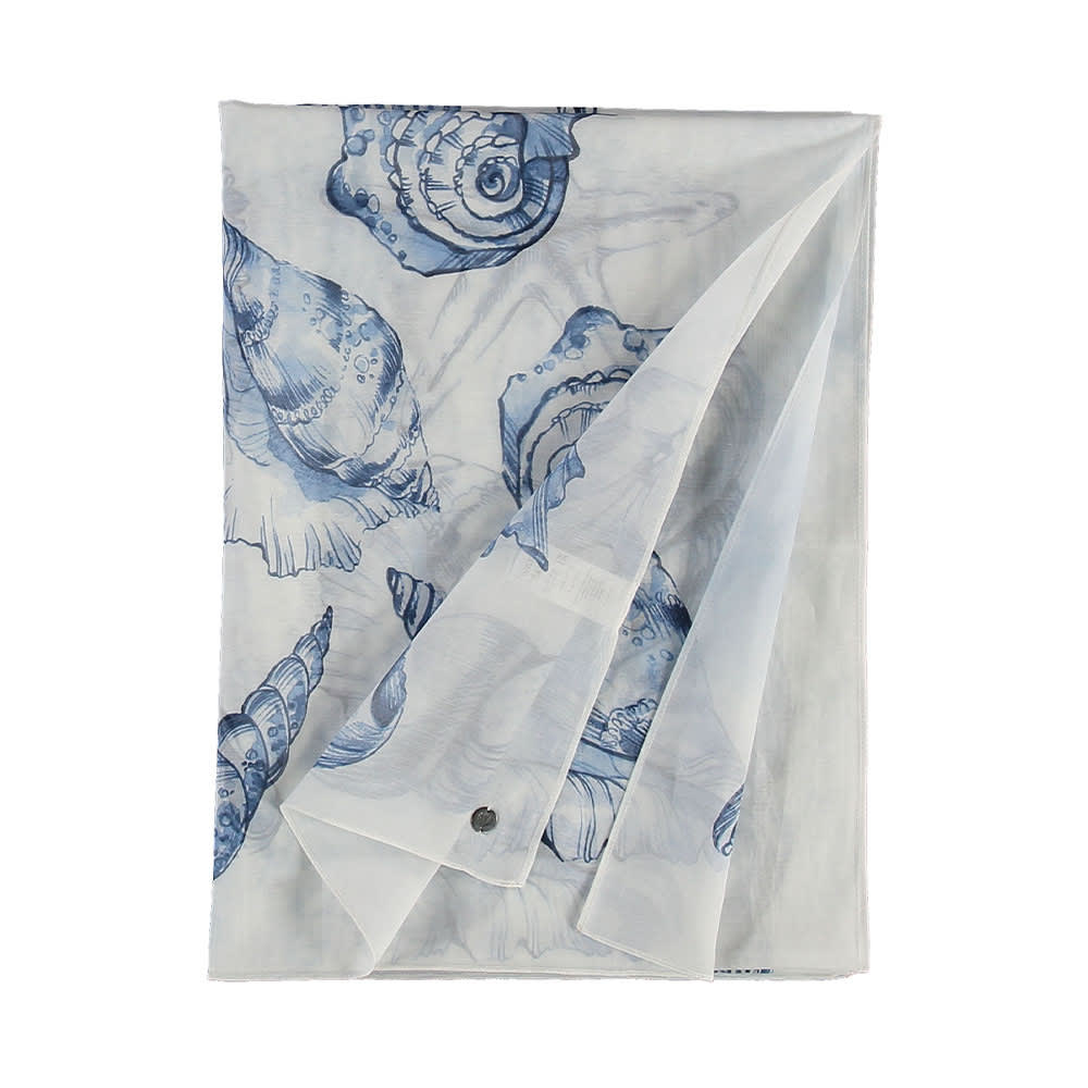 Wrap Cotton Wrap, 180x65, Blue