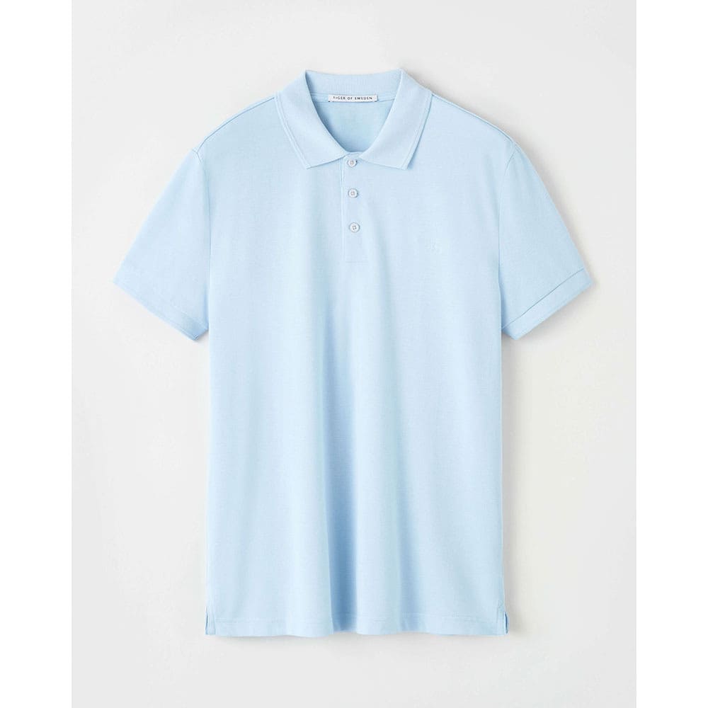 Darios Shirt Flat Collar (Incl Pique), Light Blue