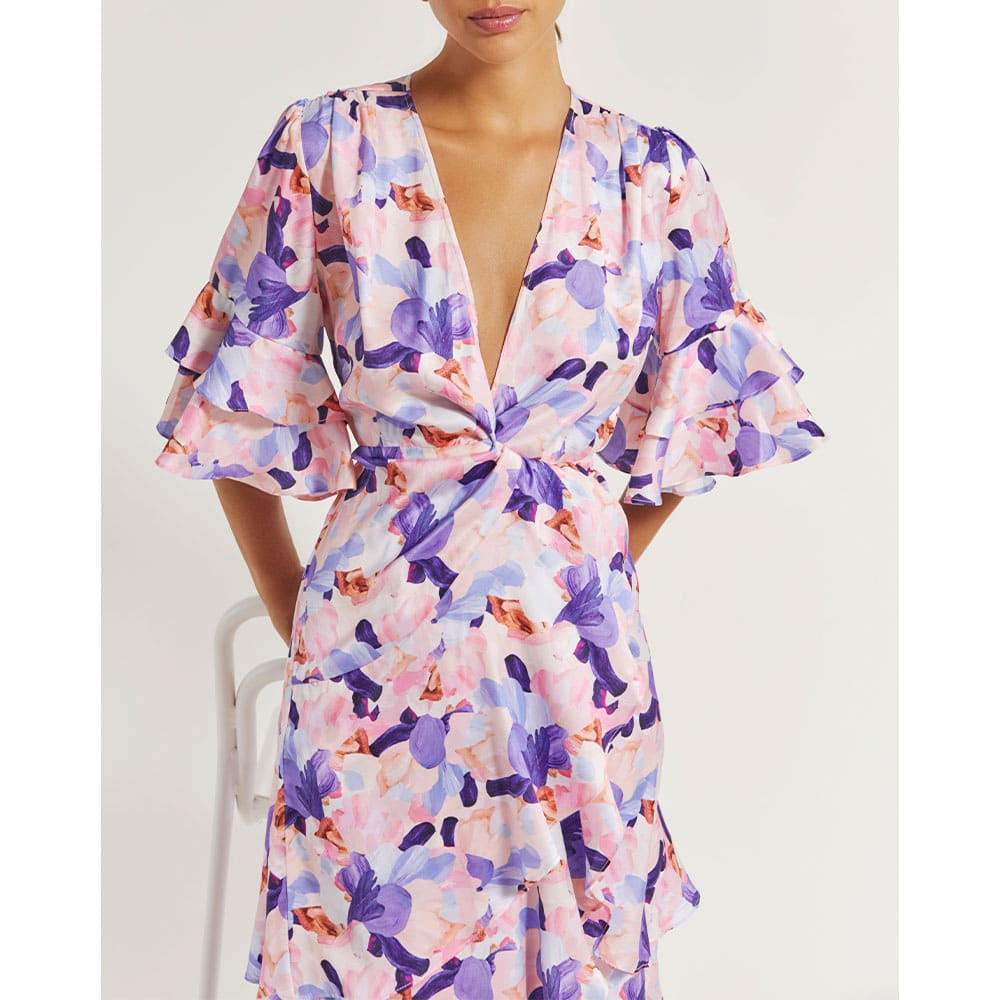 Vienna Dress i Bold Brush från By Malina Åhlens