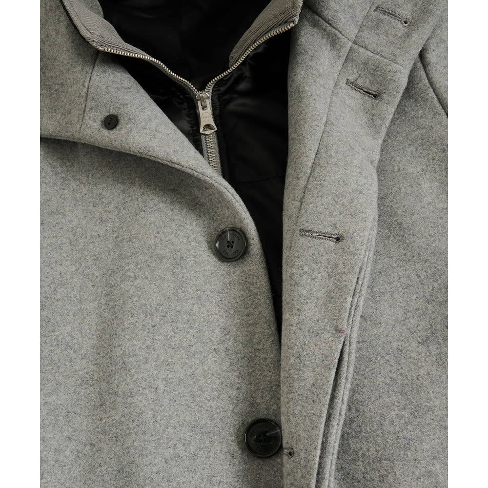 Harvey Outerwear, Light Grey Melange