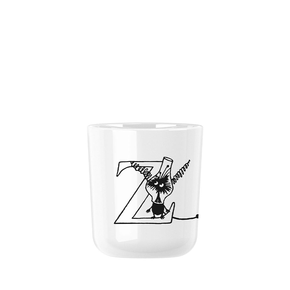 Mumin ABC kopp Z 0.2 l. - Mumin white från Rig-tig