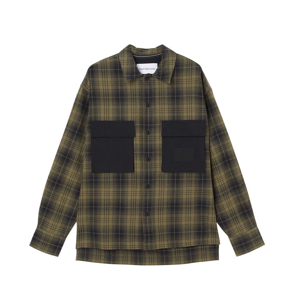 Contrast Pocket Check Overshirt från Calvin Klein Jeans